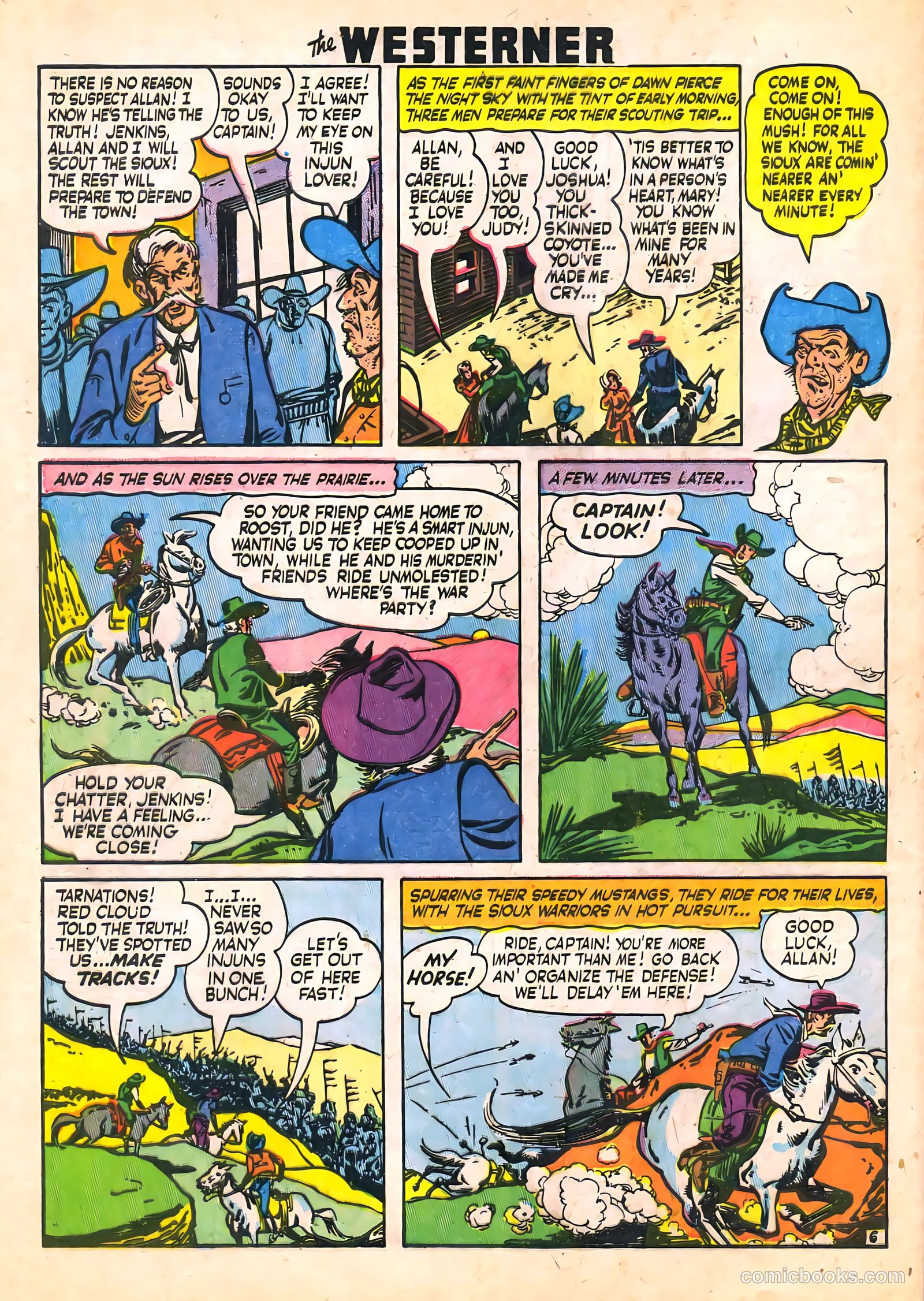 The Westerner Comics #21 (1949) — page 46 of 52