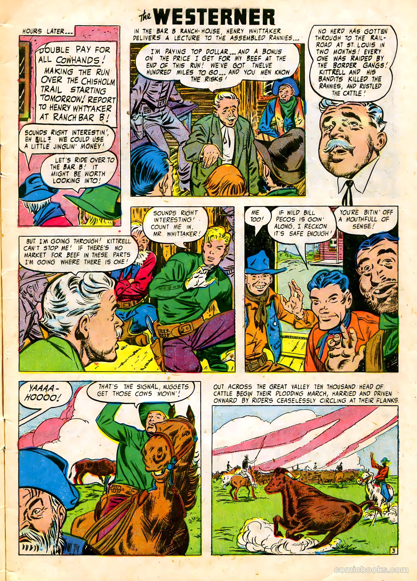 The Westerner Comics #22 (1949) — page 5 of 52