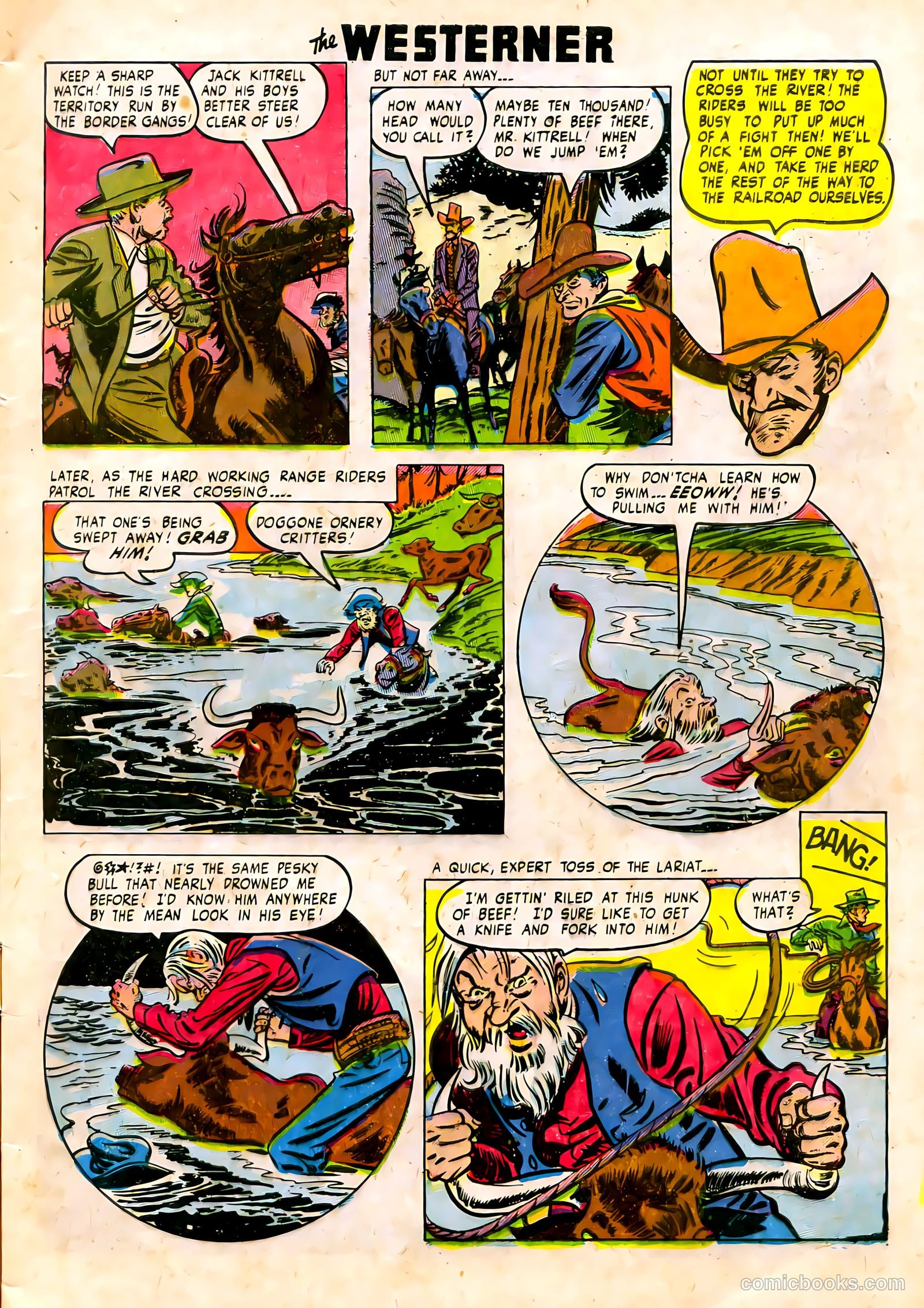 The Westerner Comics #22 (1949) — page 7 of 52