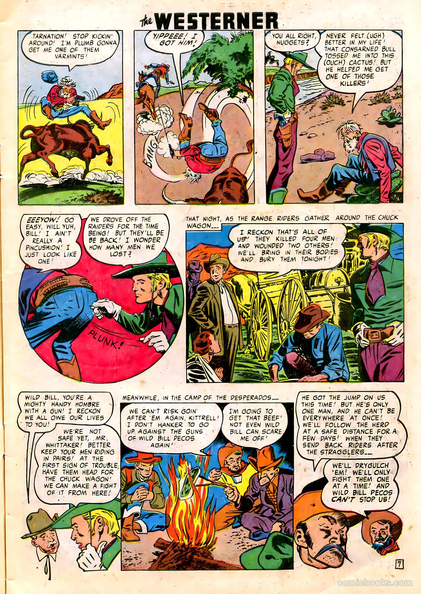 The Westerner Comics #22 (1949) — page 9 of 52