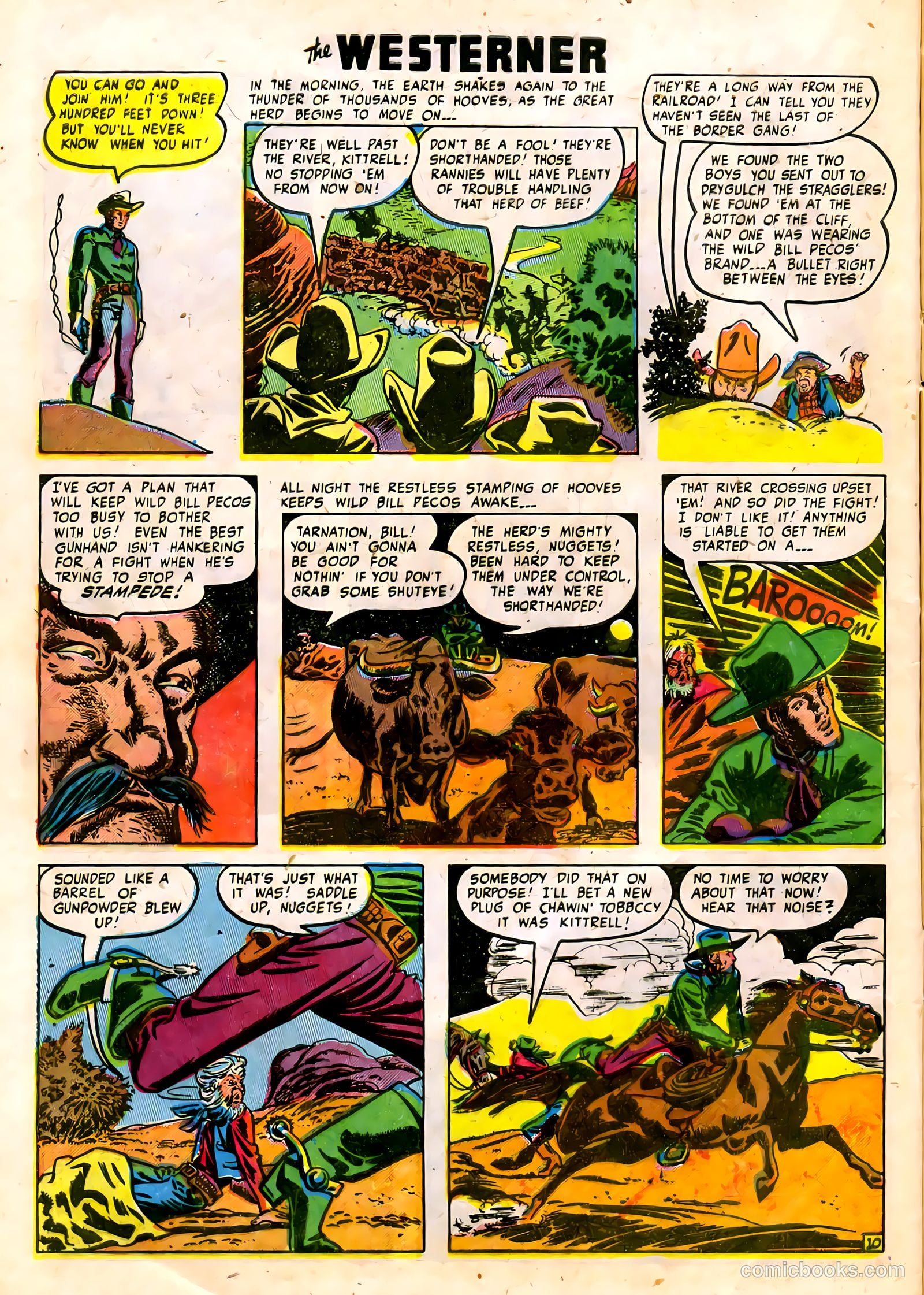 The Westerner Comics #22 (1949) — page 12 of 52