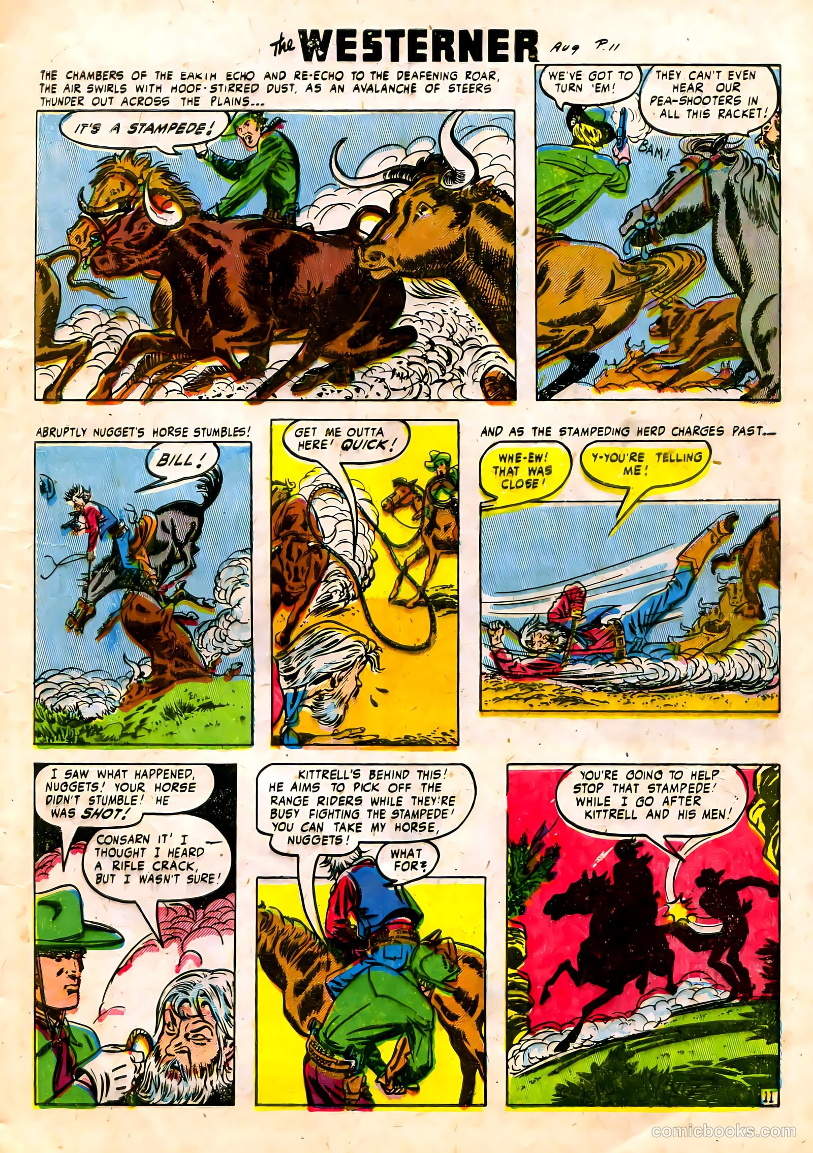 The Westerner Comics #22 (1949) — page 13 of 52