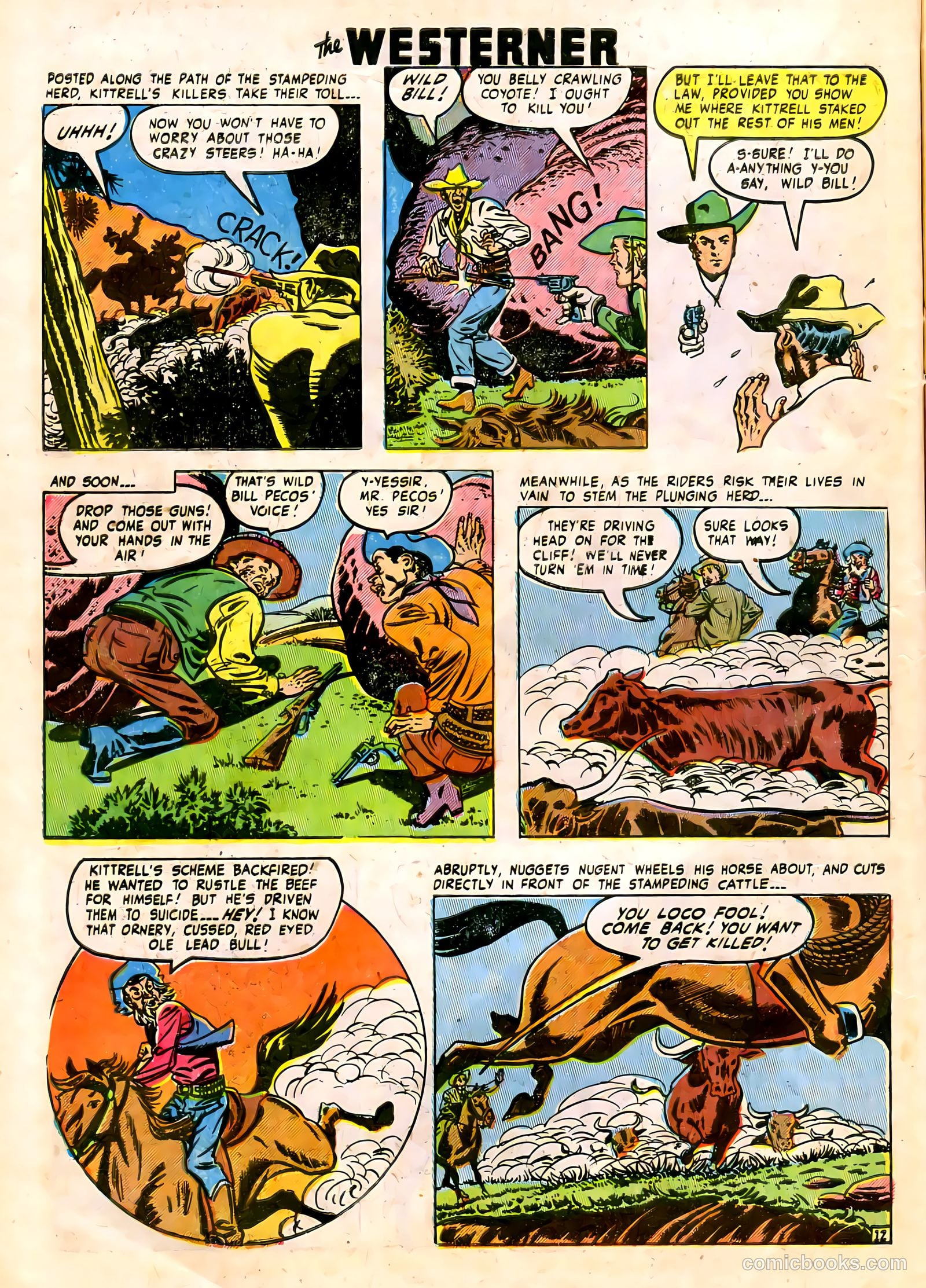 The Westerner Comics #22 (1949) — page 14 of 52