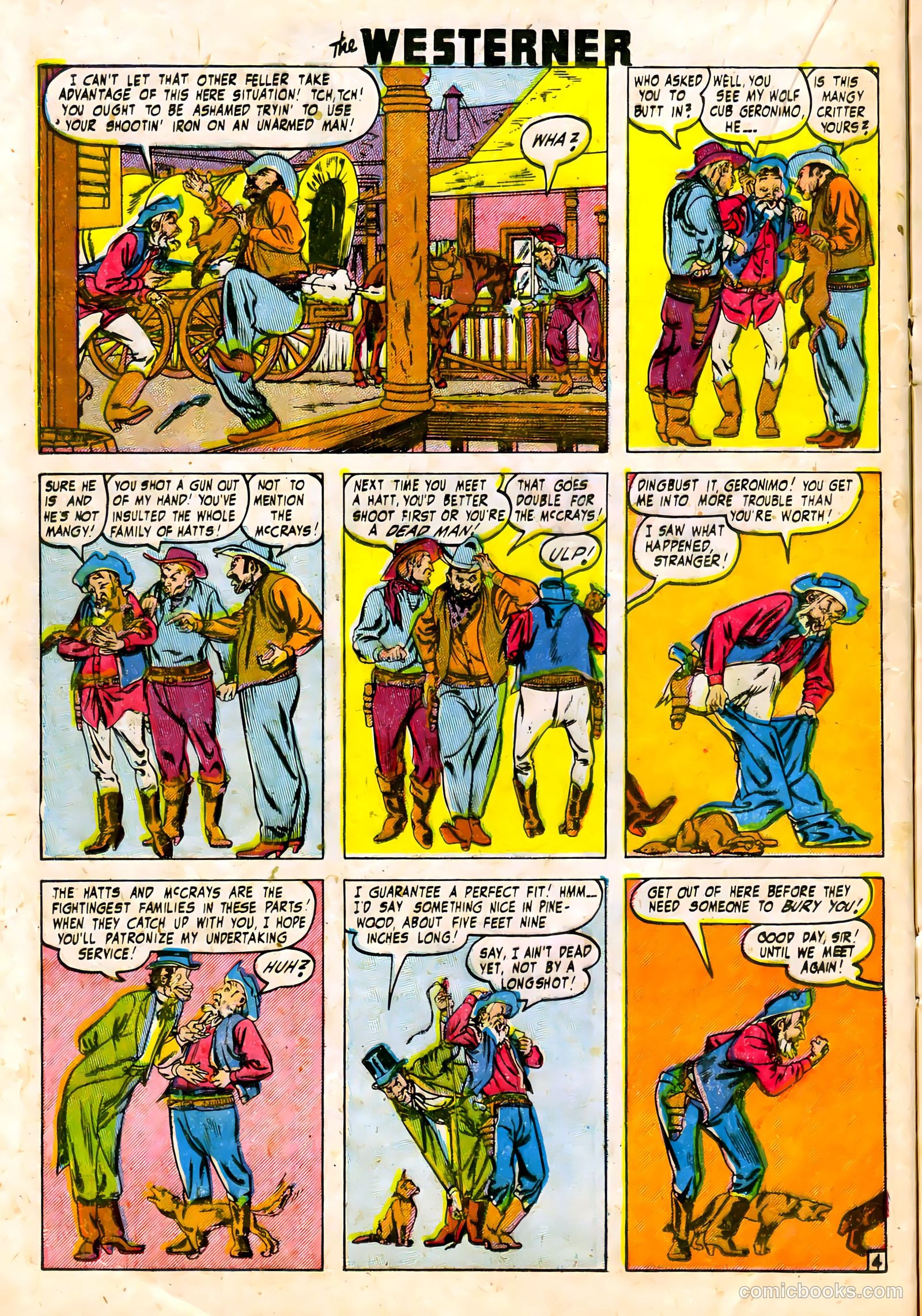 The Westerner Comics #22 (1949) — page 22 of 52