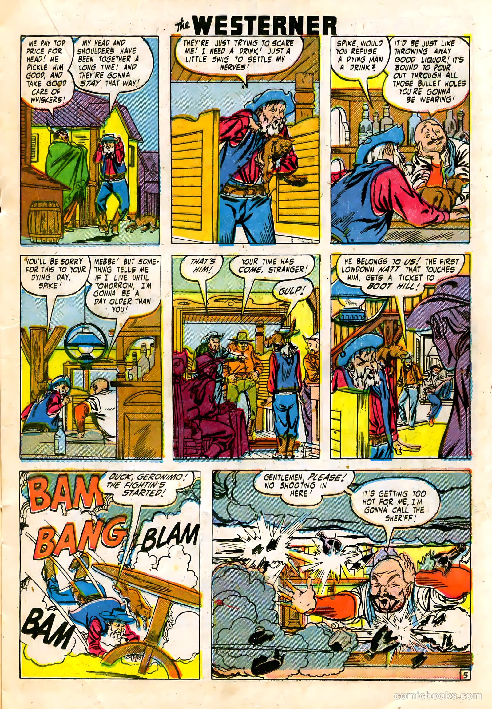 The Westerner Comics #22 (1949) — page 23 of 52