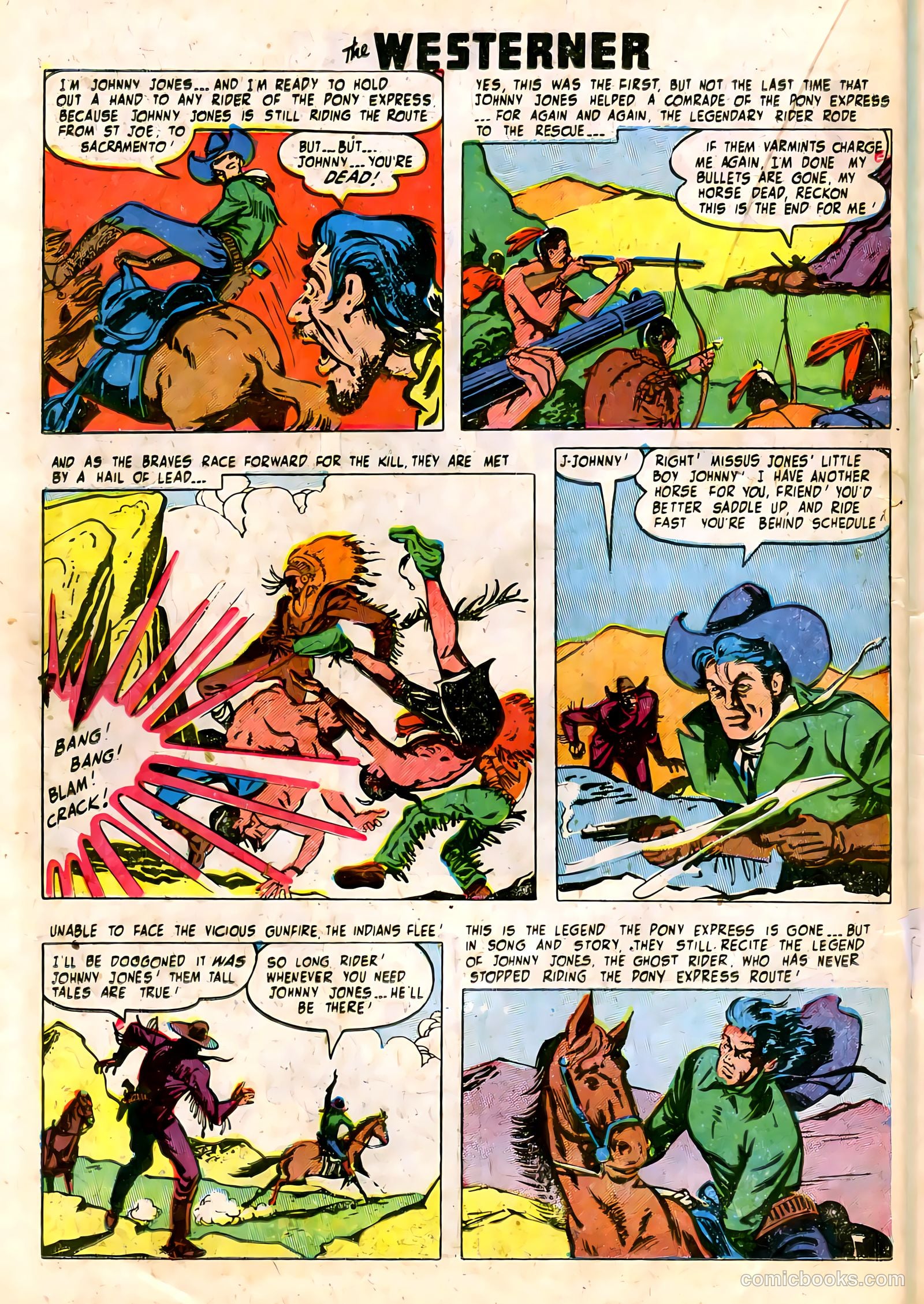 The Westerner Comics #22 (1949) — page 26 of 52