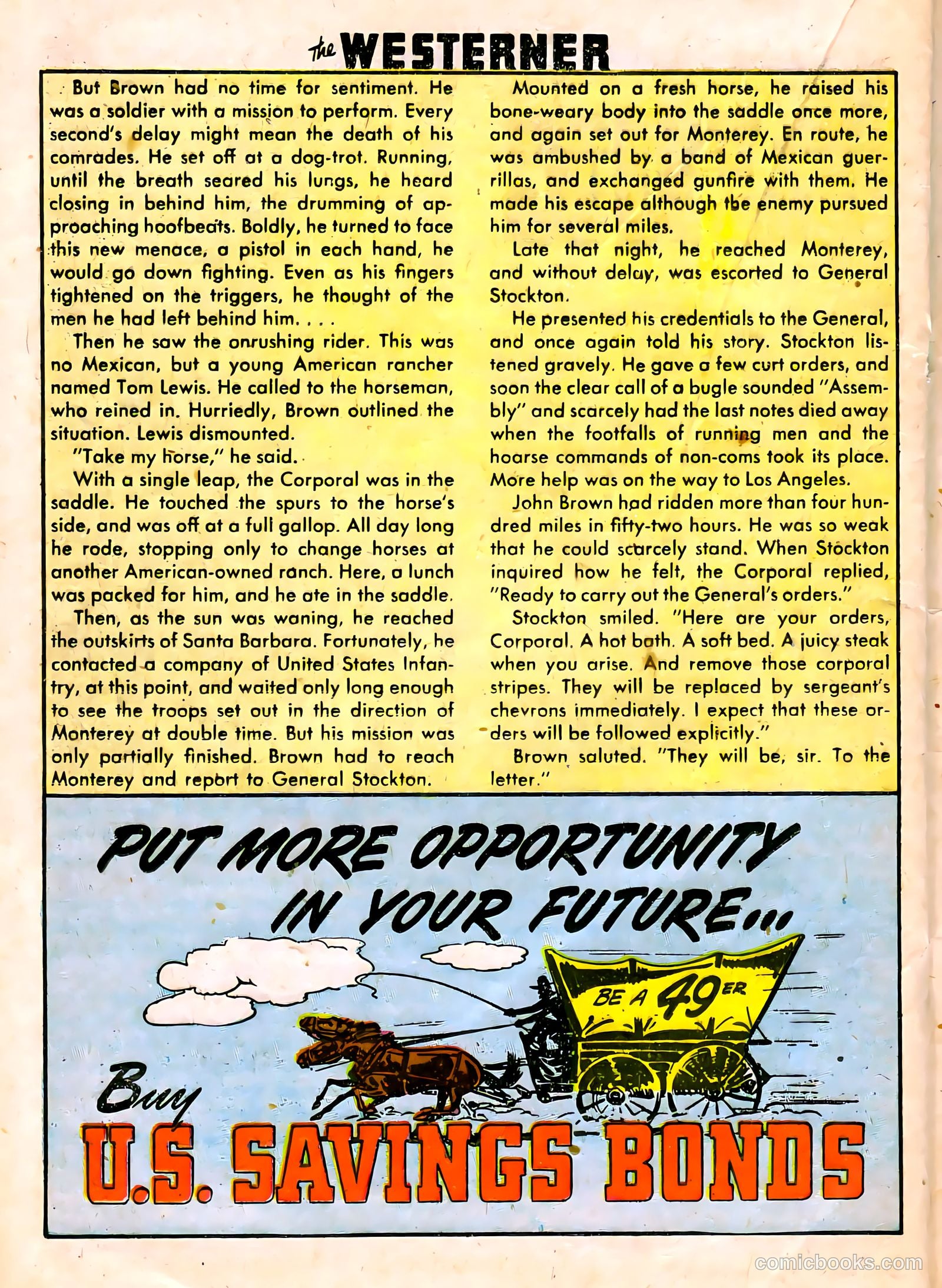 The Westerner Comics #22 (1949) — page 28 of 52