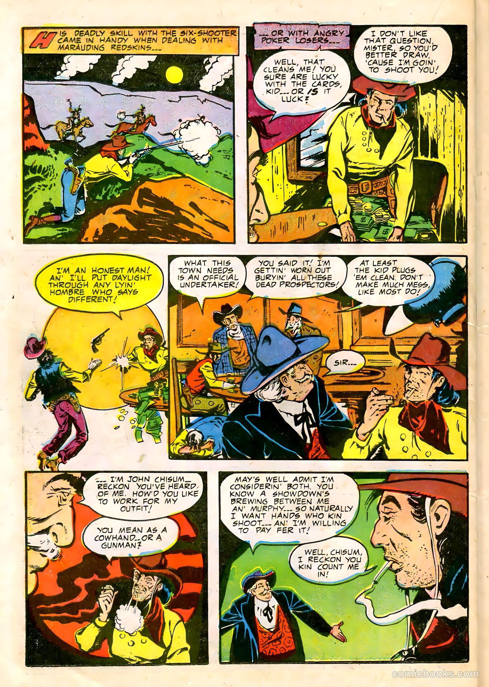 The Westerner Comics #22 (1949) — page 32 of 52