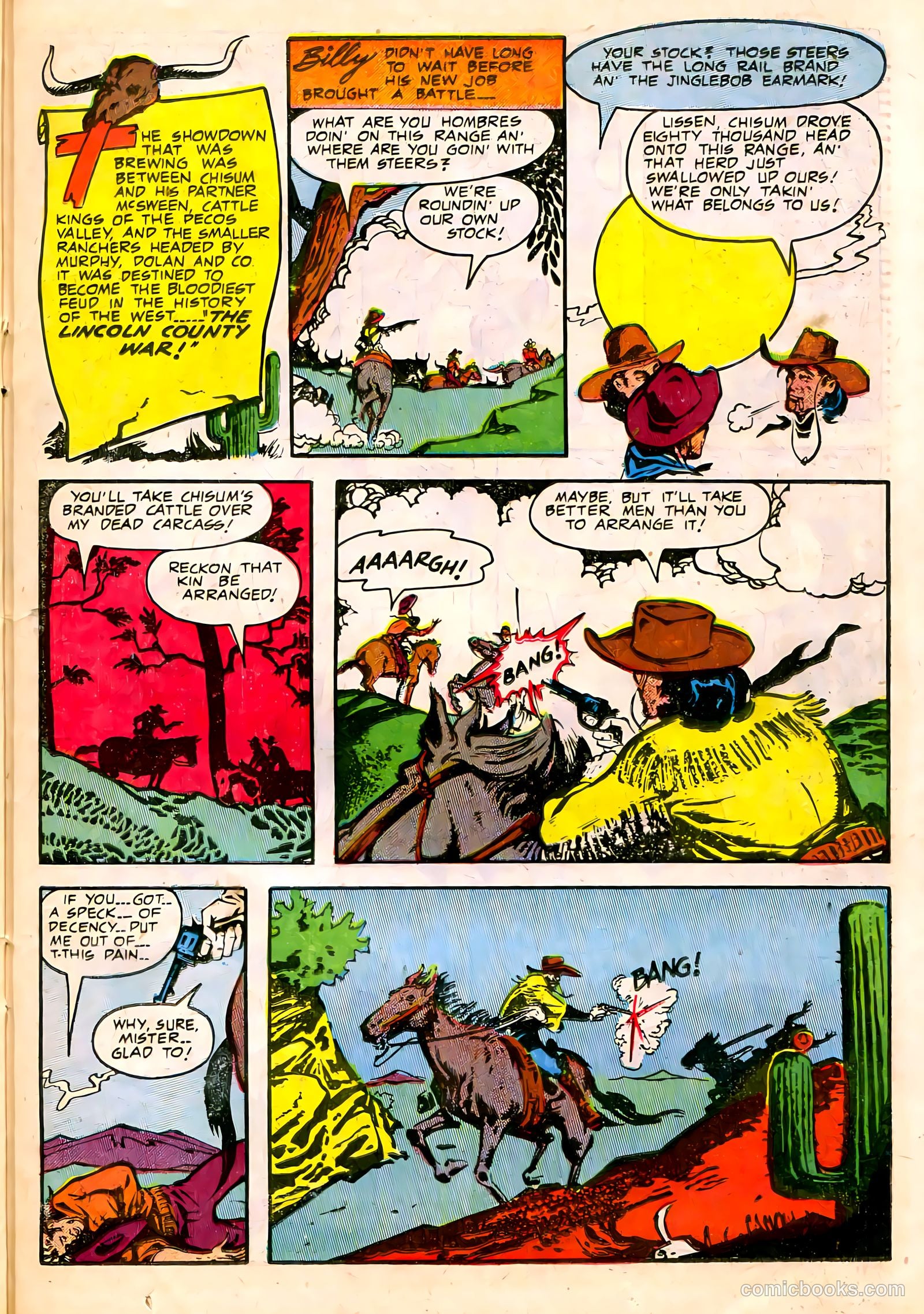 The Westerner Comics #22 (1949) — page 33 of 52