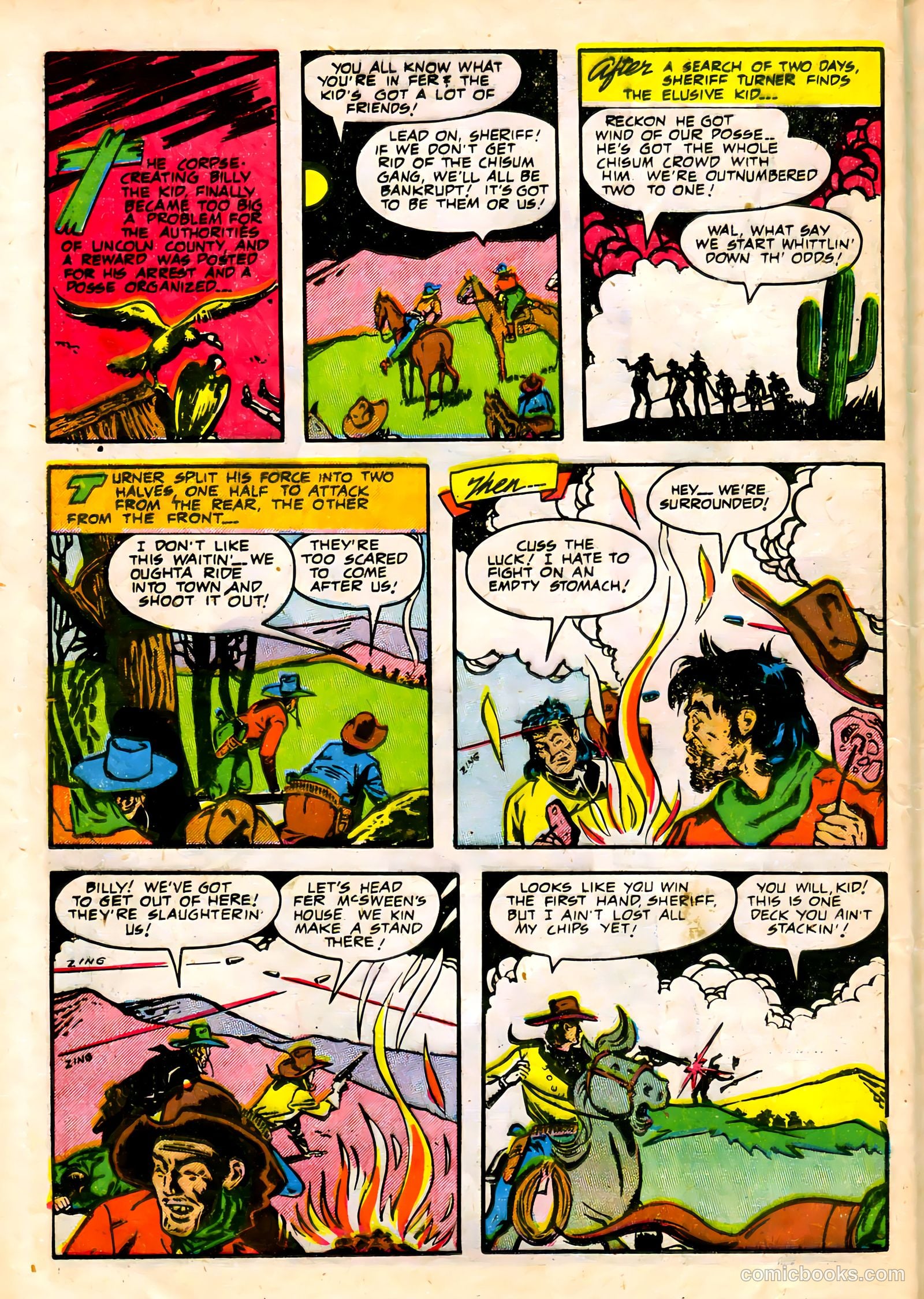 The Westerner Comics #22 (1949) — page 34 of 52