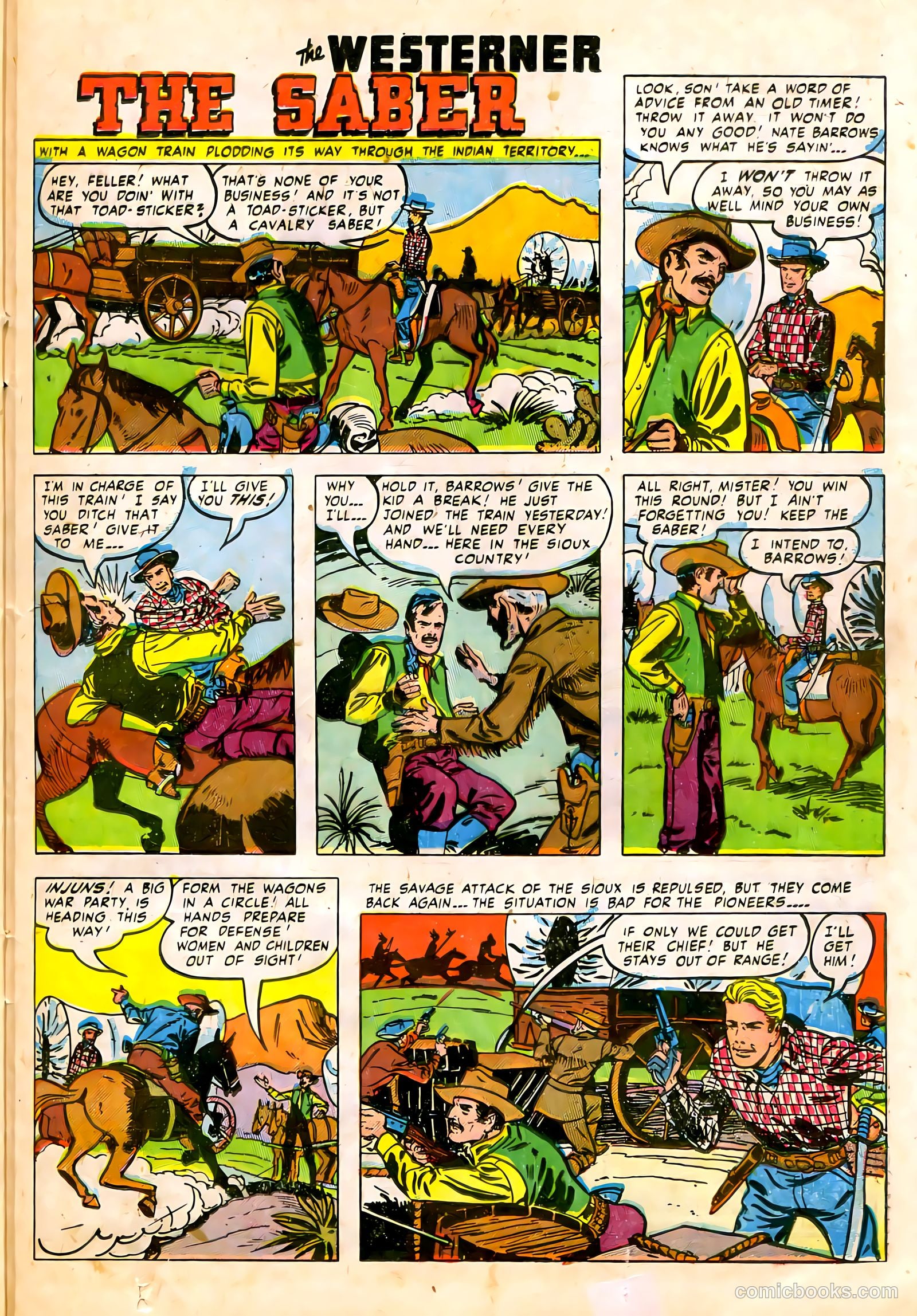 The Westerner Comics #22 (1949) — page 37 of 52