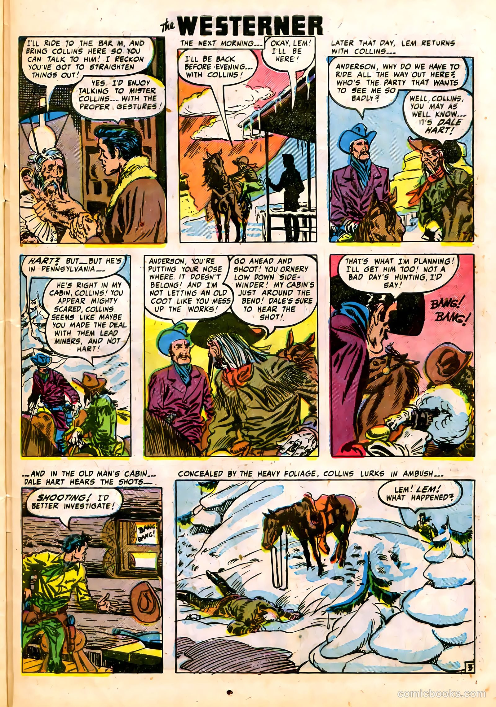 The Westerner Comics #22 (1949) — page 41 of 52