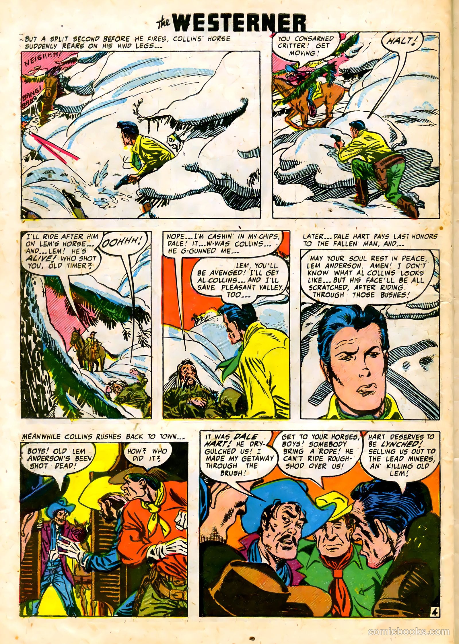 The Westerner Comics #22 (1949) — page 42 of 52