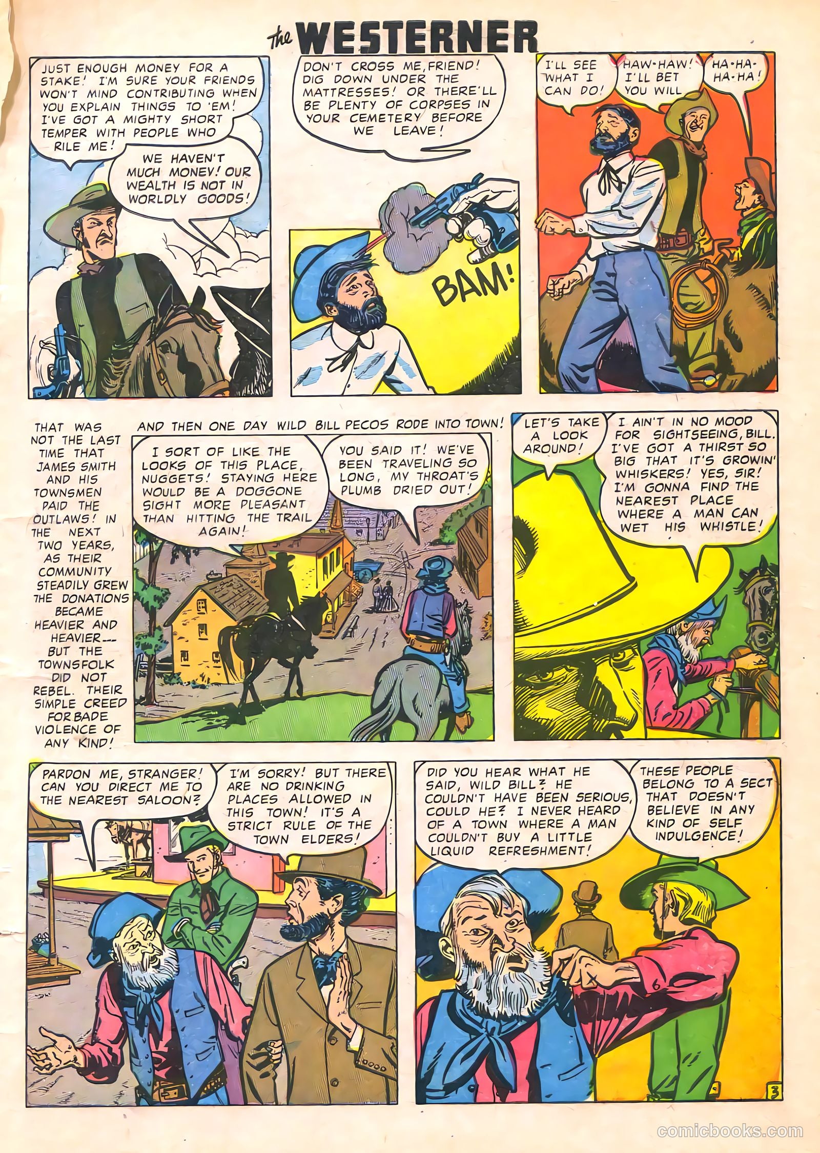 The Westerner Comics #23 (1949) — page 5 of 52