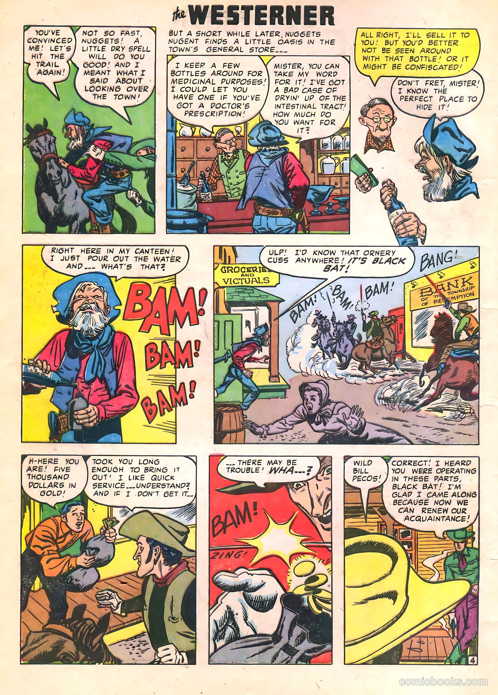 The Westerner Comics #23 (1949) — page 6 of 52