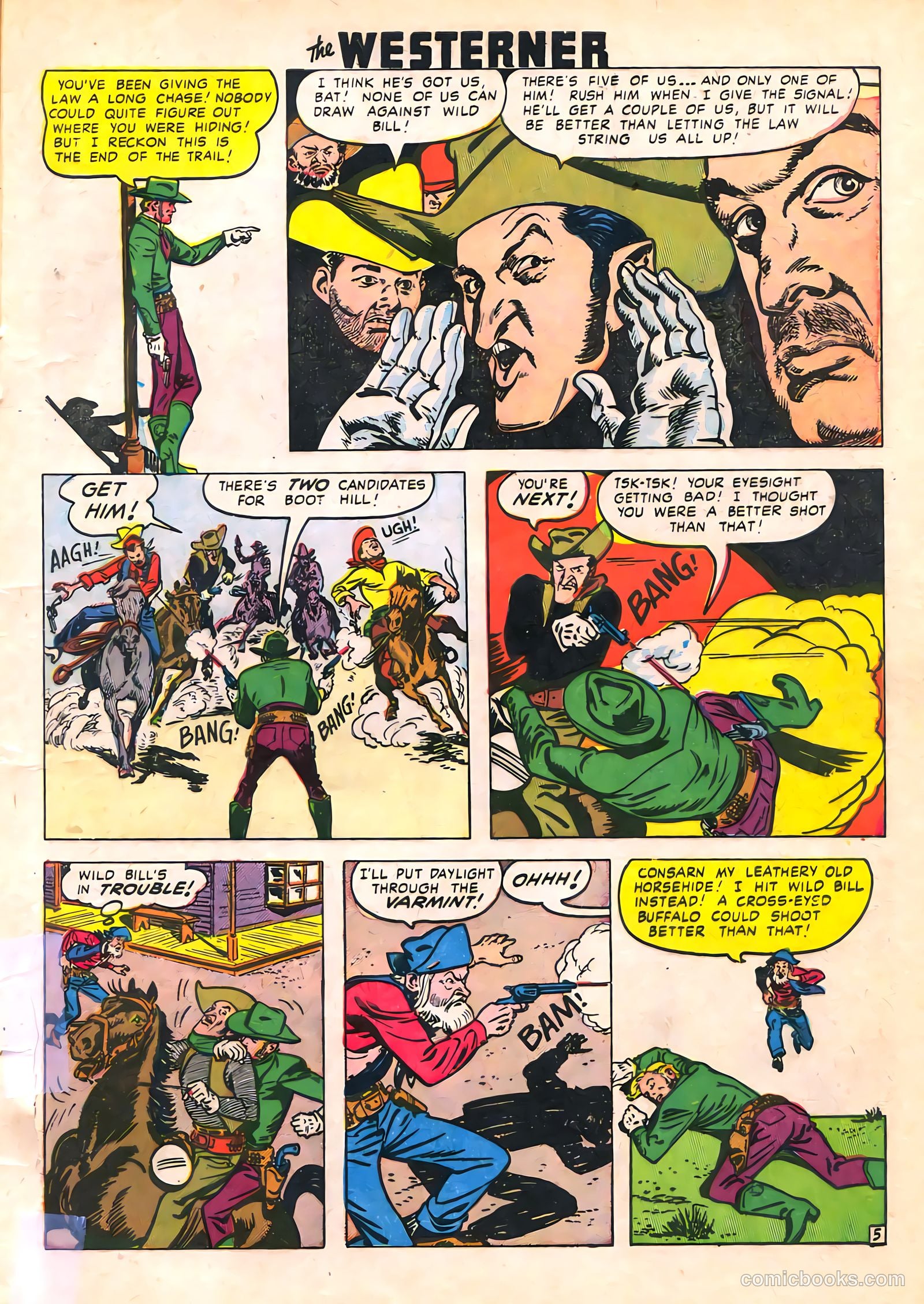 The Westerner Comics #23 (1949) — page 7 of 52