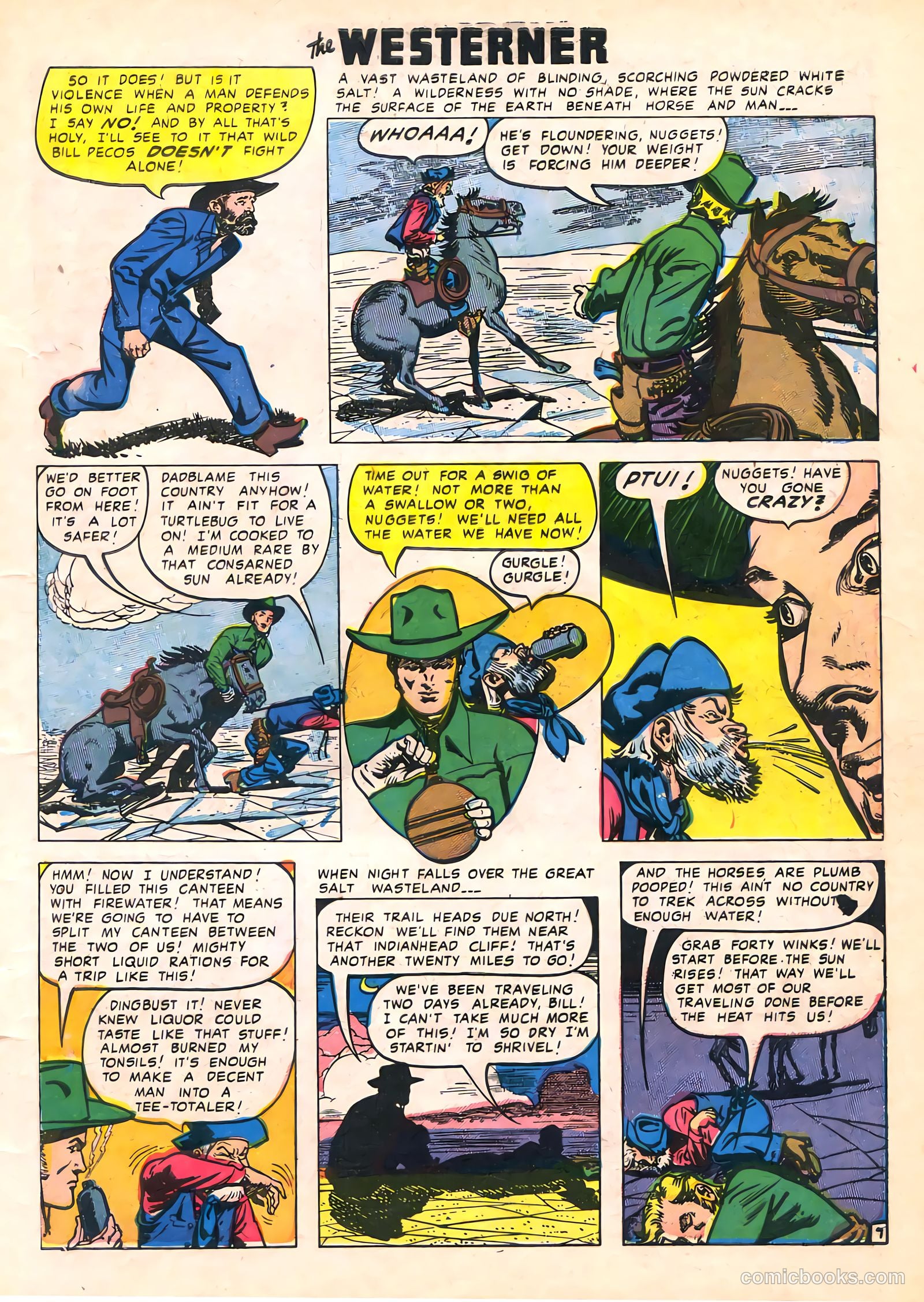 The Westerner Comics #23 (1949) — page 9 of 52