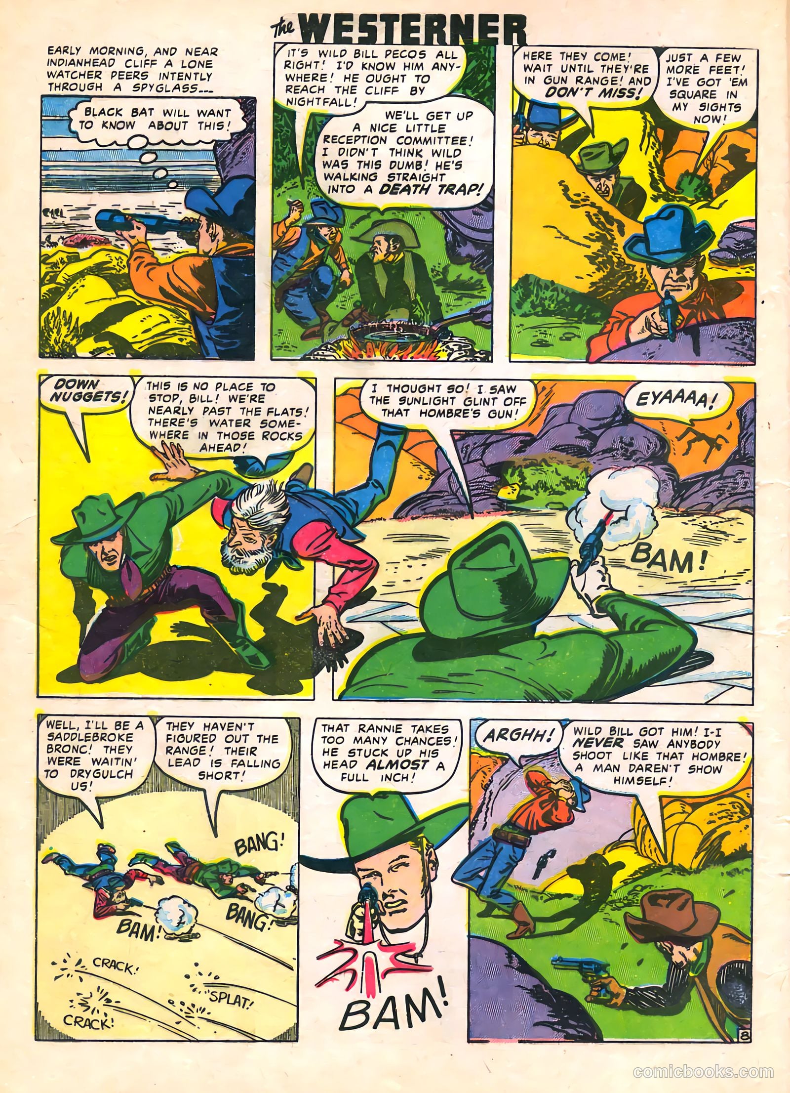The Westerner Comics #23 (1949) — page 10 of 52
