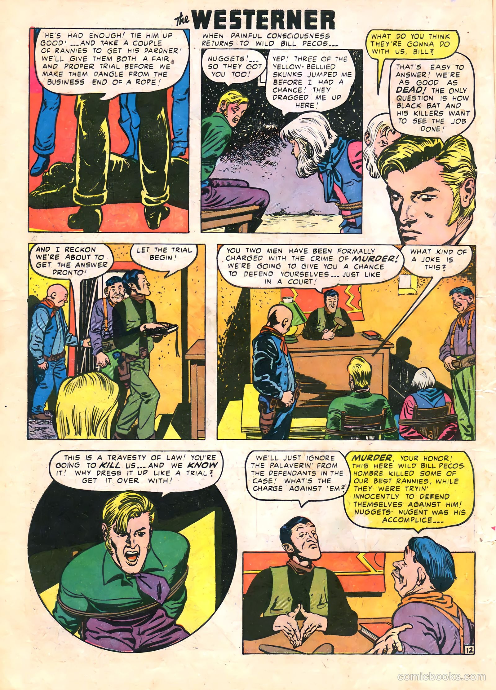 The Westerner Comics #23 (1949) — page 14 of 52