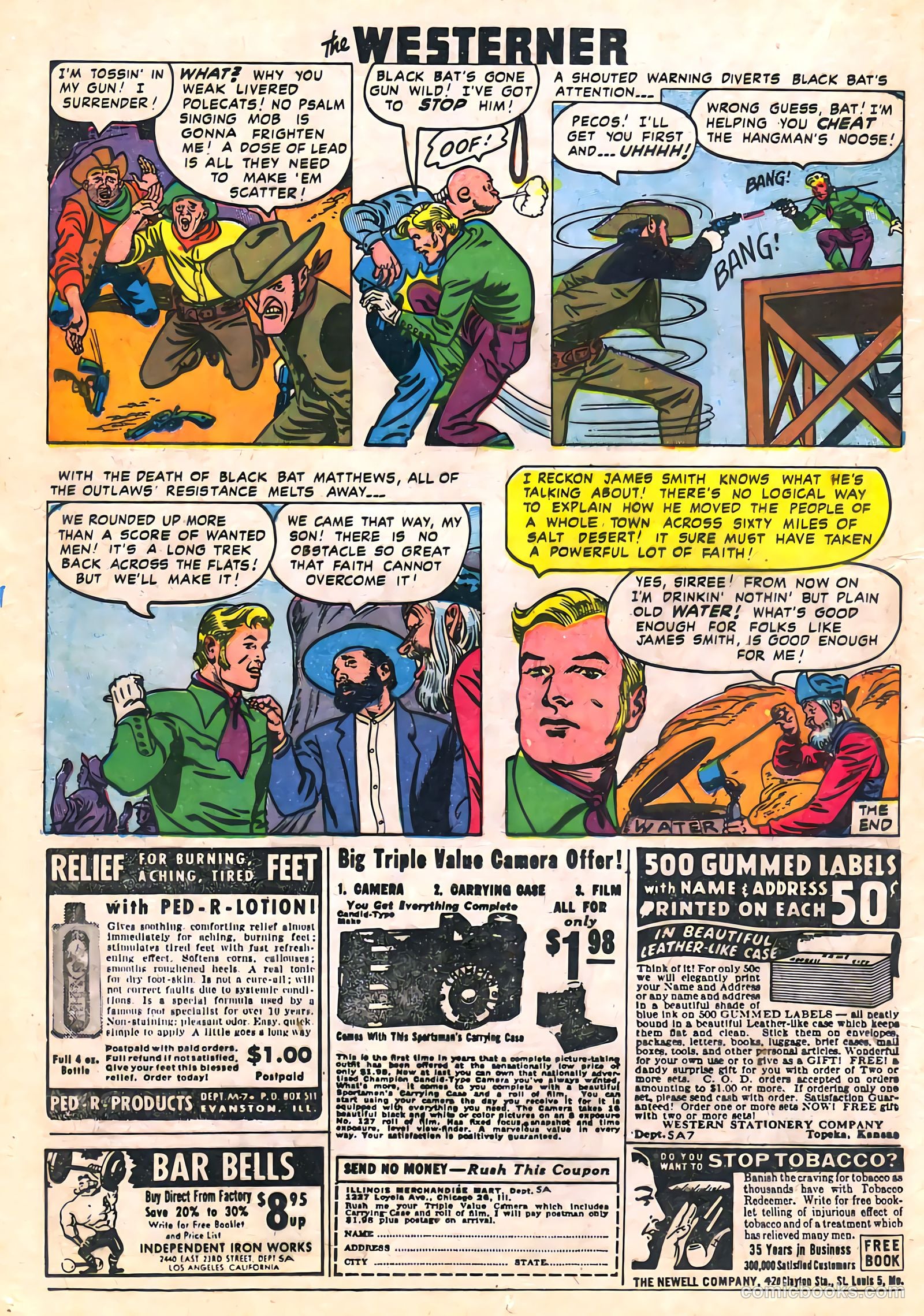 The Westerner Comics #23 (1949) — page 16 of 52