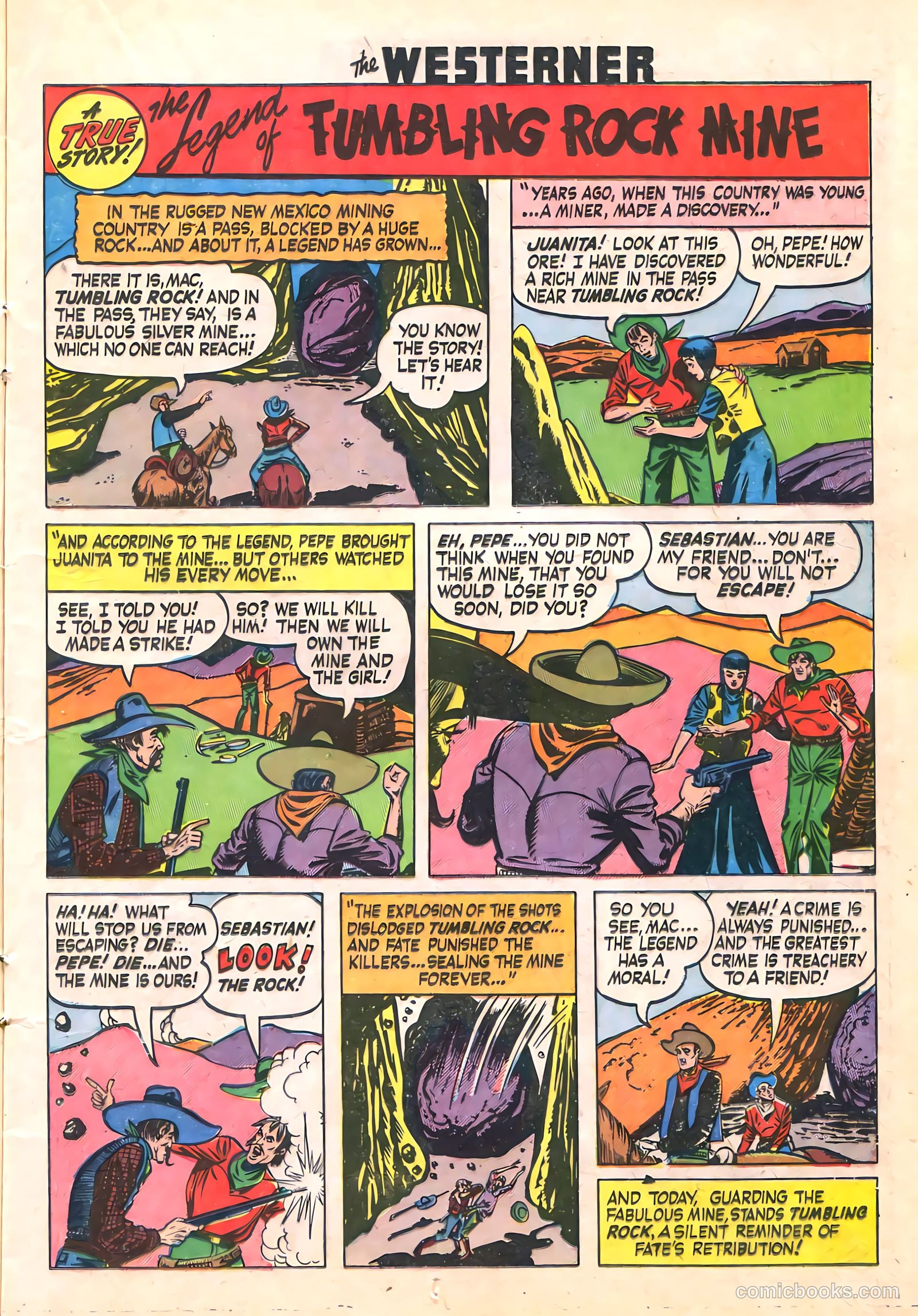 The Westerner Comics #23 (1949) — page 17 of 52
