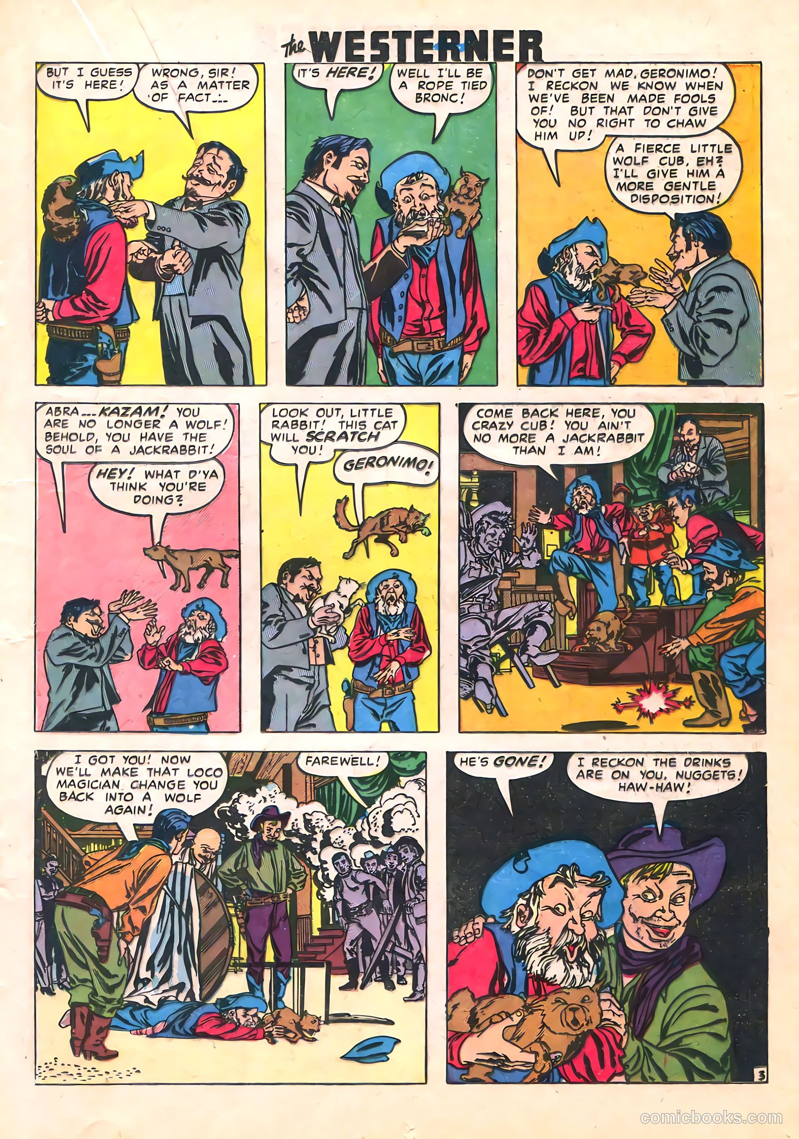 The Westerner Comics #23 (1949) — page 23 of 52
