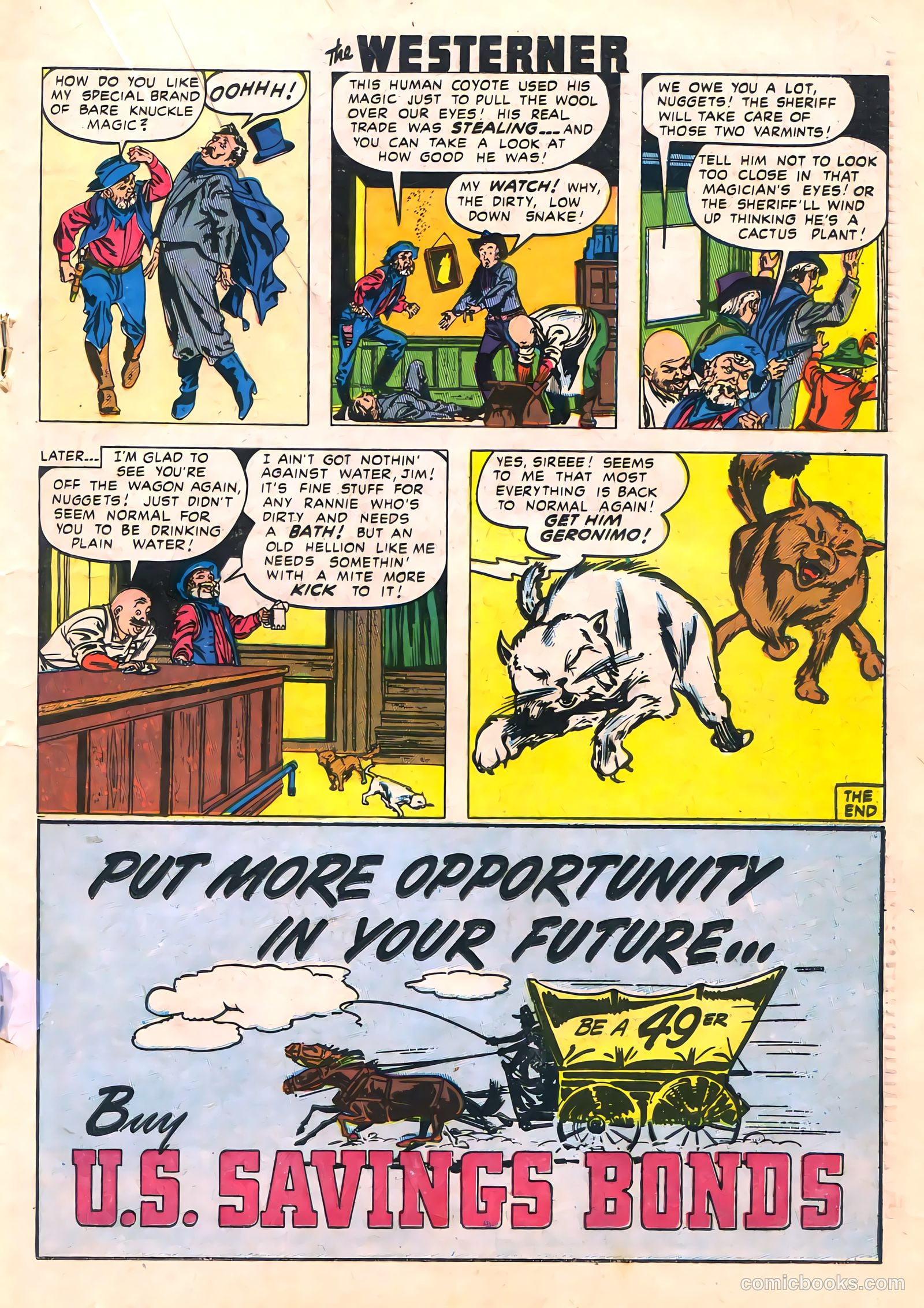 The Westerner Comics #23 (1949) — page 27 of 52