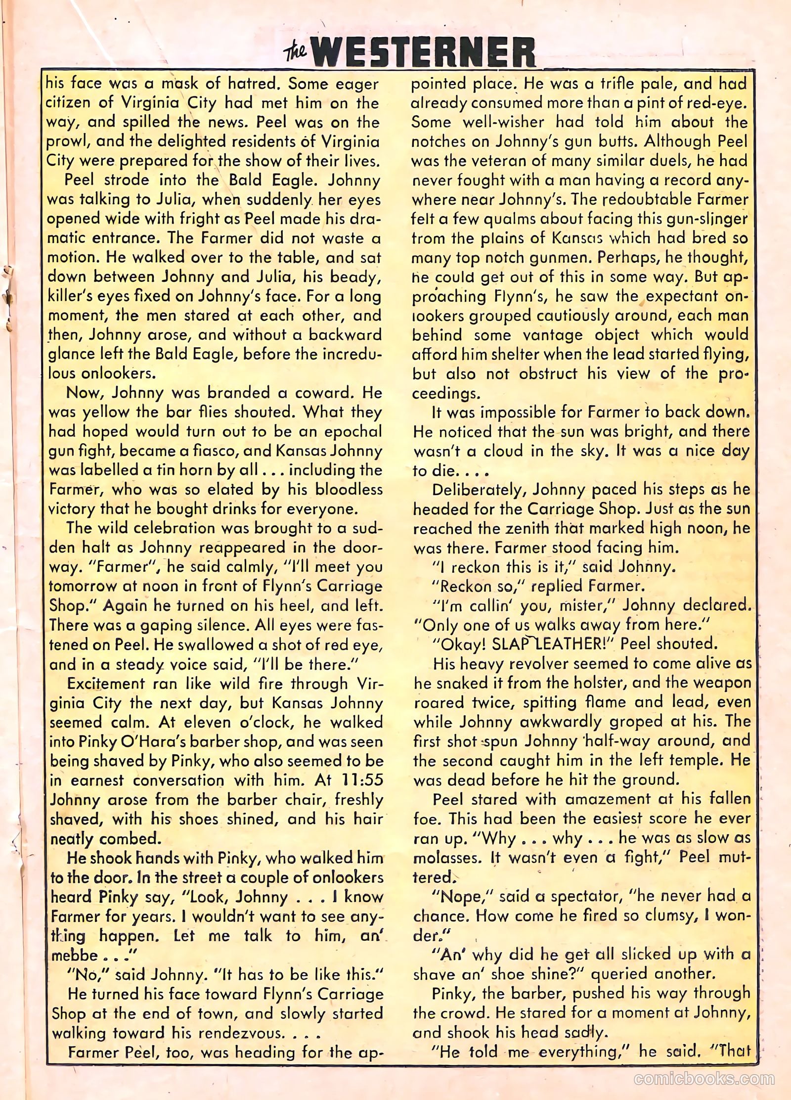 The Westerner Comics #23 (1949) — page 29 of 52