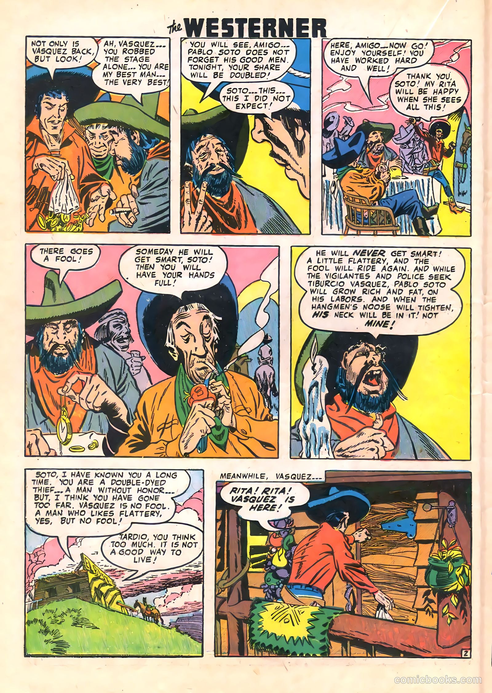 The Westerner Comics #23 (1949) — page 32 of 52
