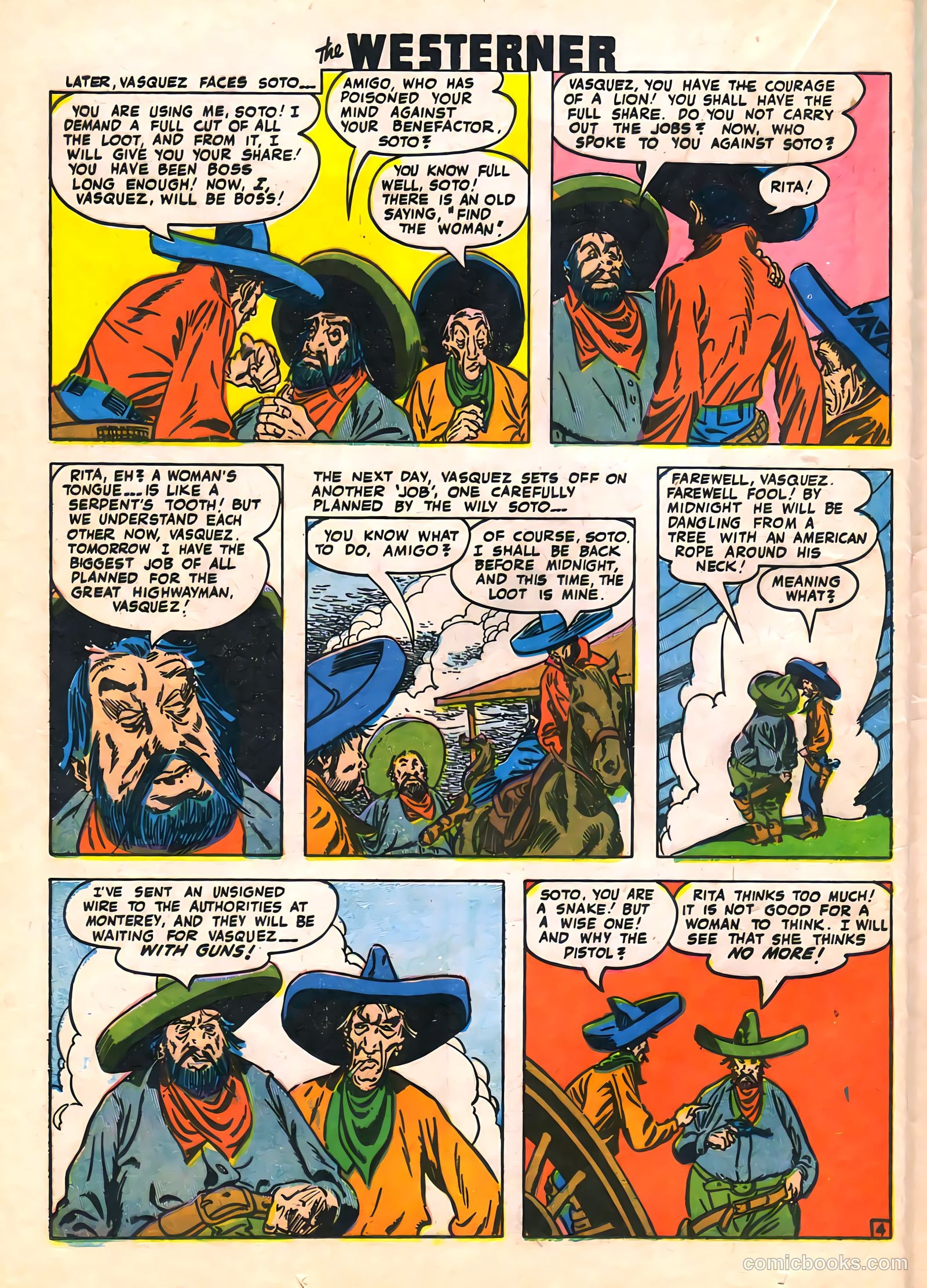 The Westerner Comics #23 (1949) — page 34 of 52