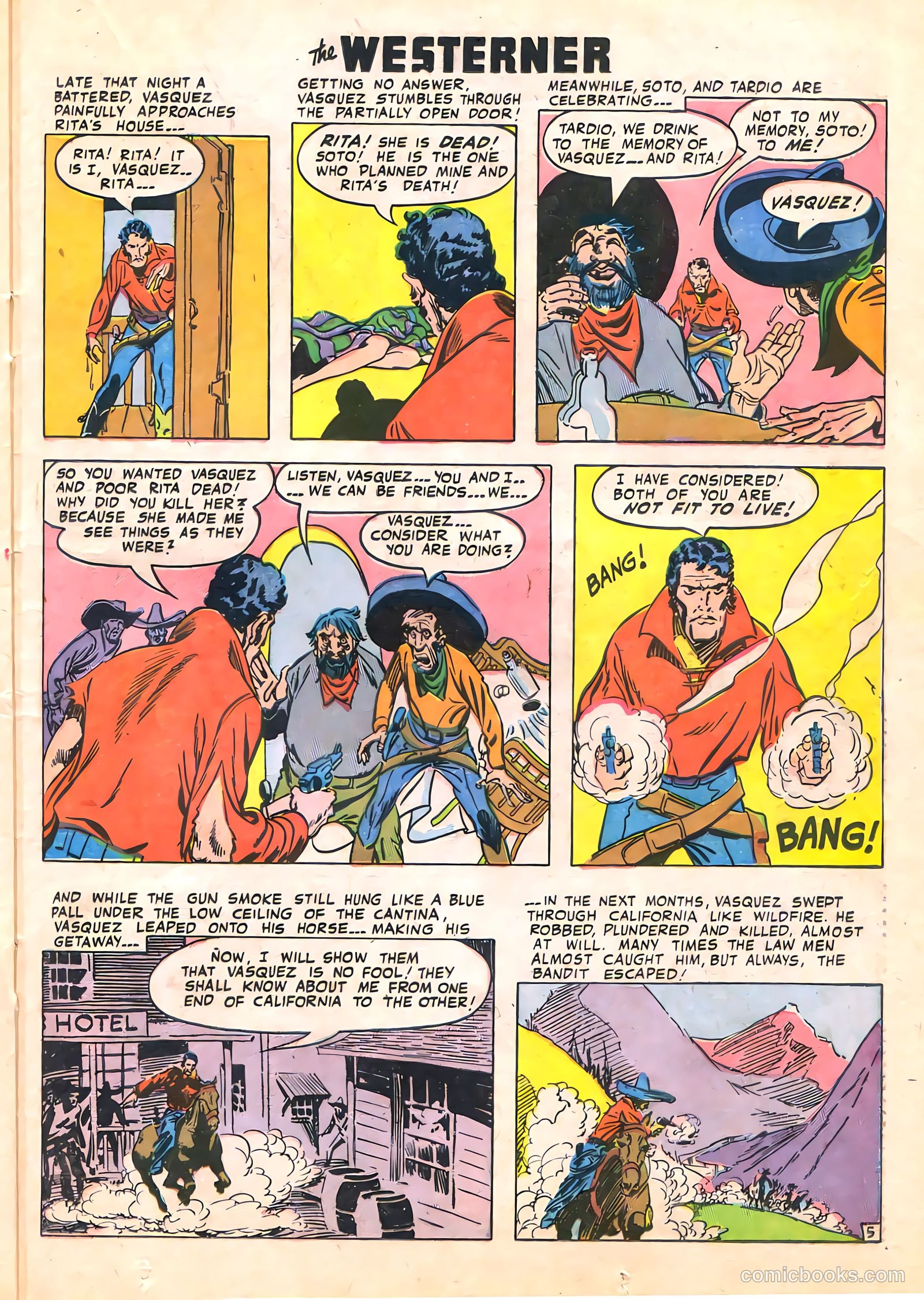 The Westerner Comics #23 (1949) — page 35 of 52