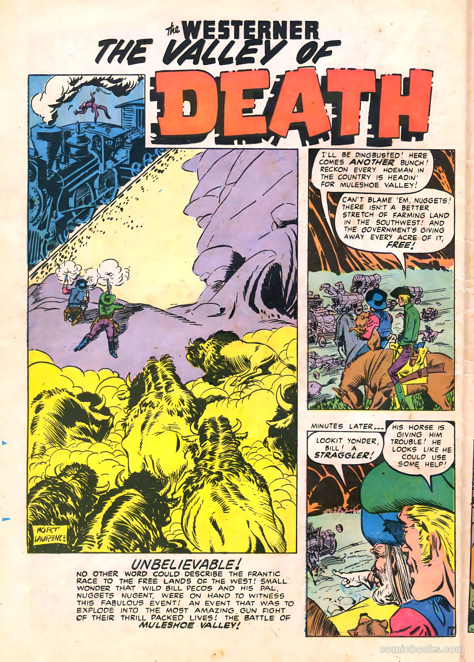 The Westerner Comics #23 (1949) — page 38 of 52
