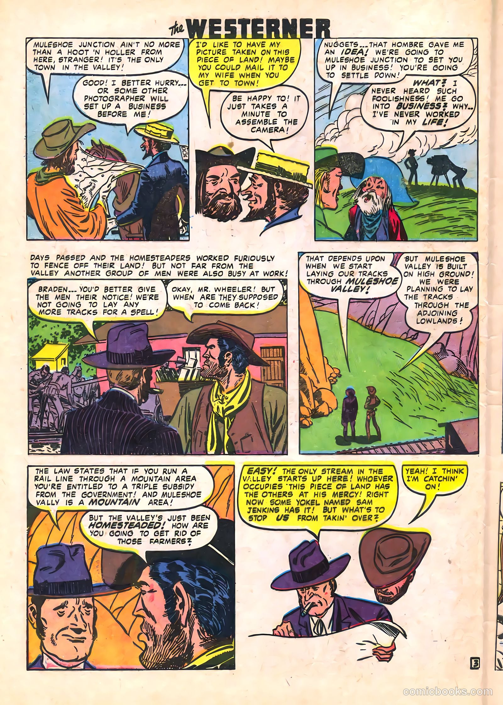 The Westerner Comics #23 (1949) — page 40 of 52