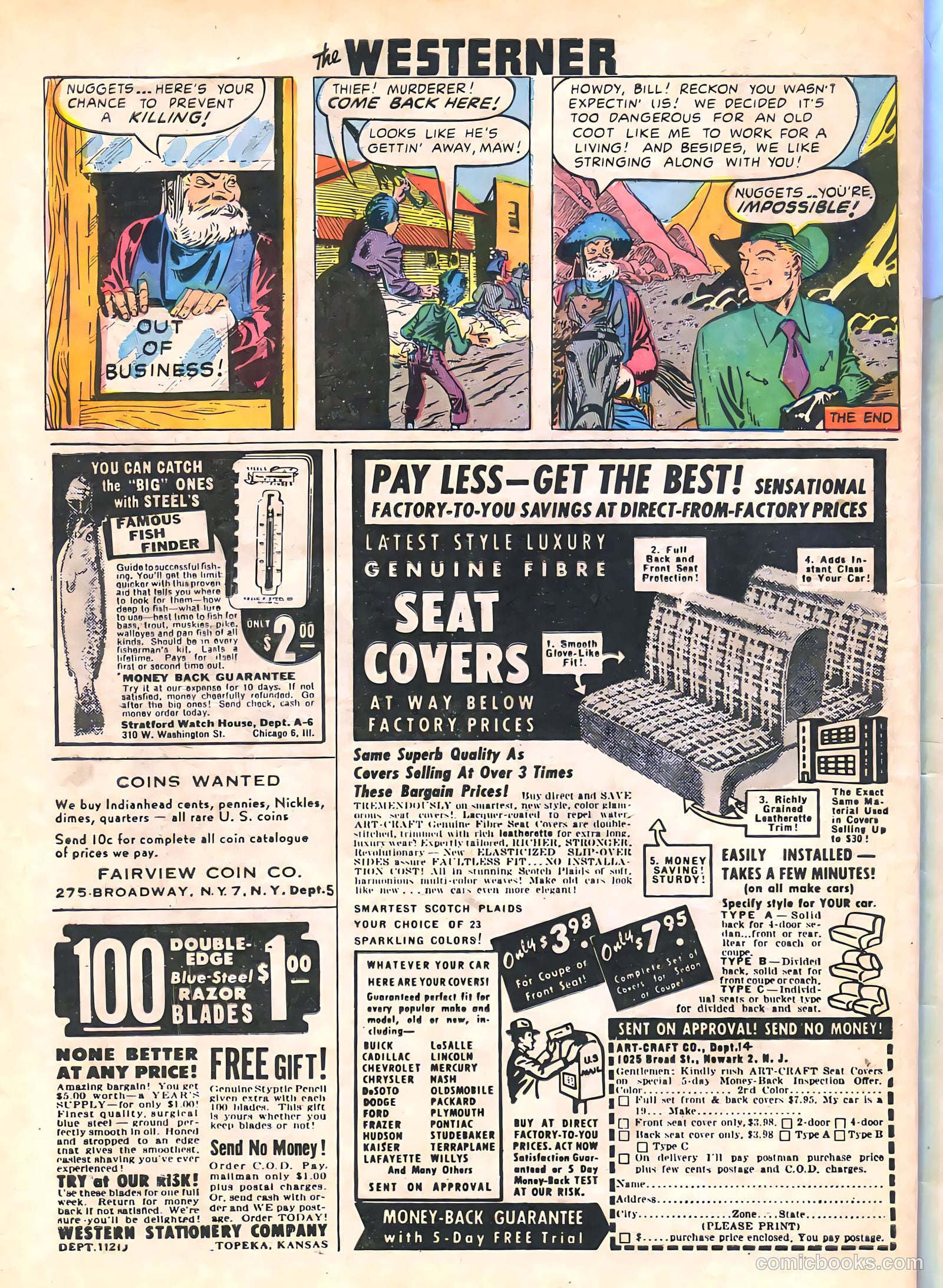 The Westerner Comics #23 (1949) — page 48 of 52