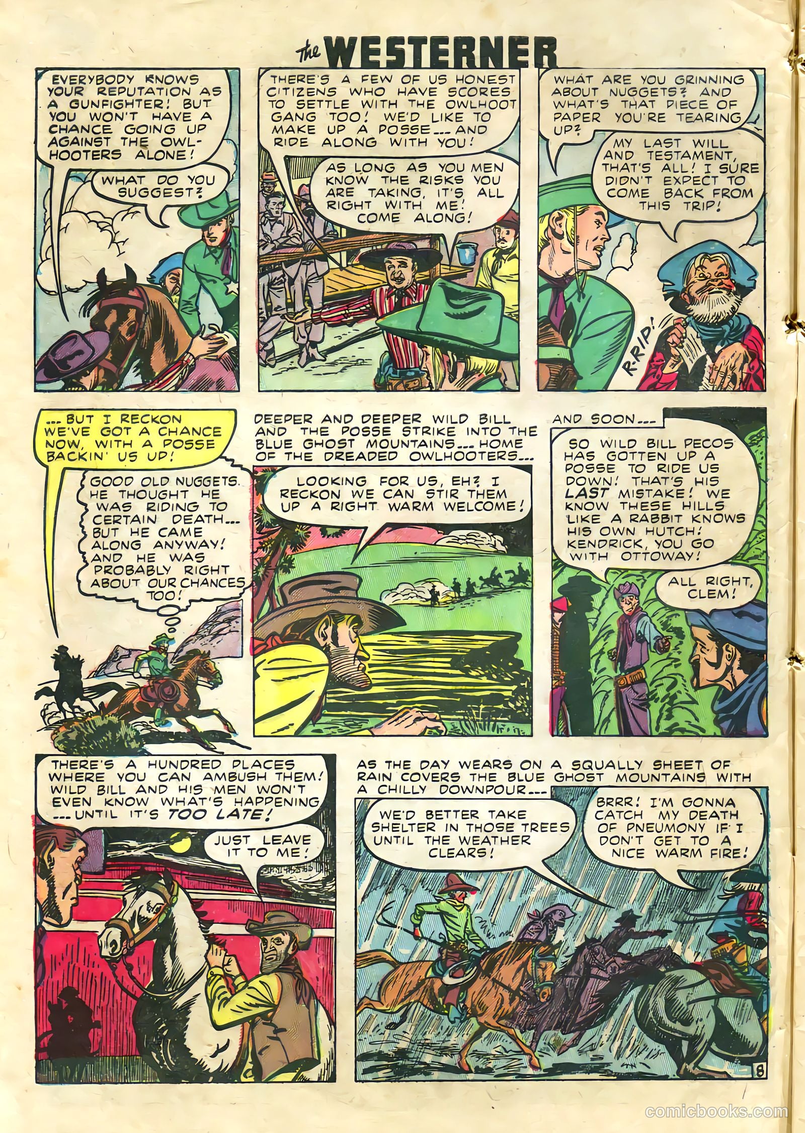 The Westerner Comics #24 (1949) — page 11 of 53