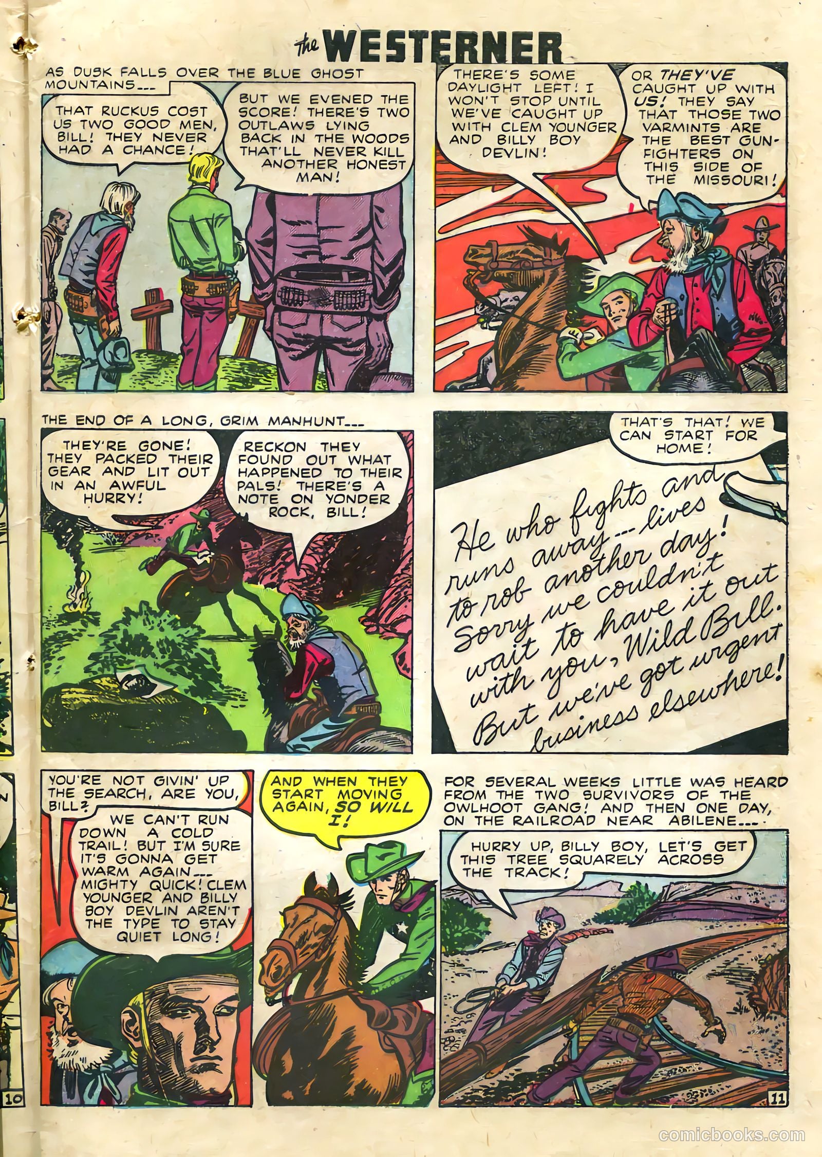 The Westerner Comics #24 (1949) — page 14 of 53