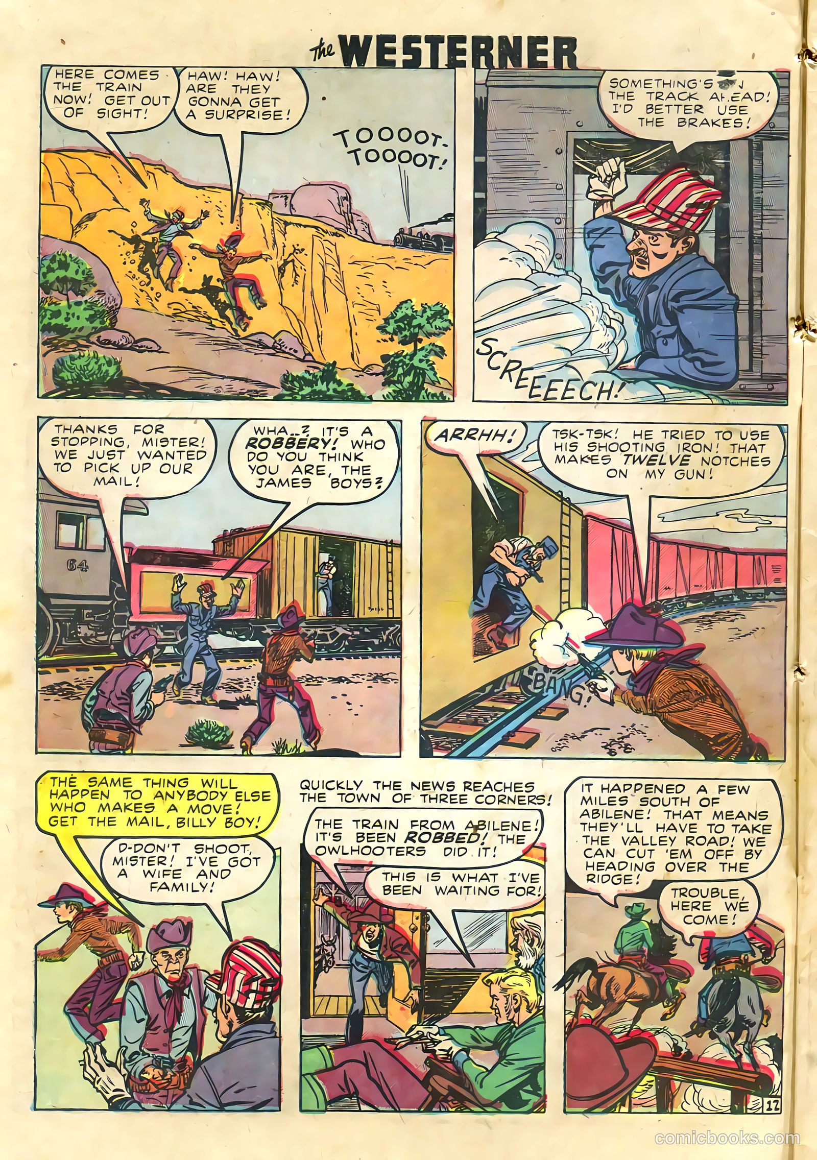The Westerner Comics #24 (1949) — page 15 of 53