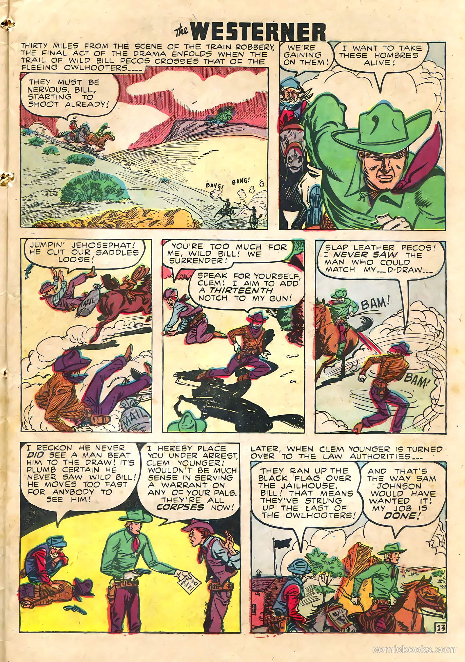 The Westerner Comics #24 (1949) — page 16 of 53