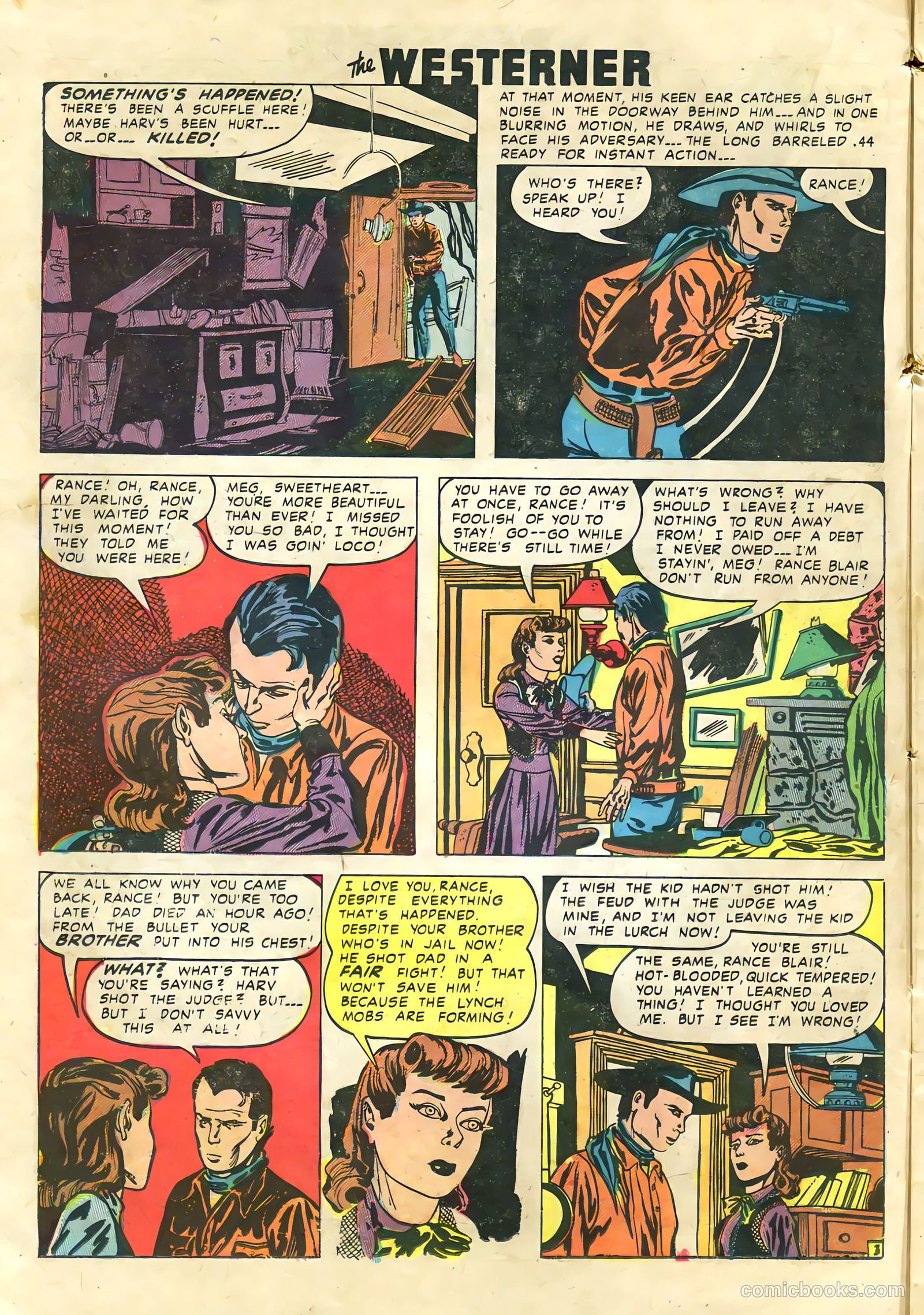 The Westerner Comics #24 (1949) — page 21 of 53