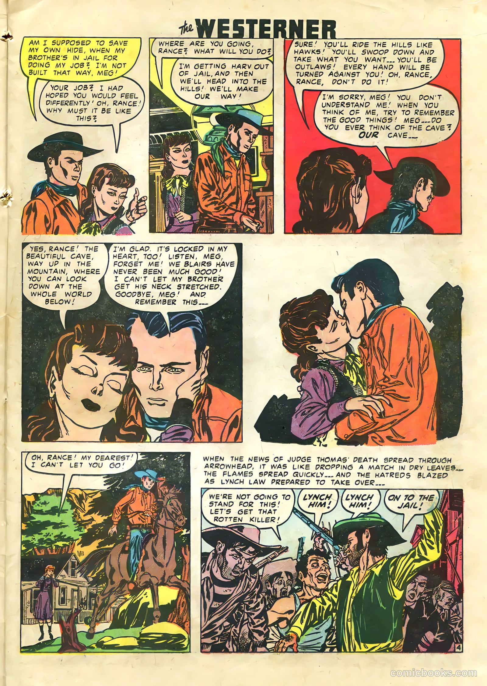 The Westerner Comics #24 (1949) — page 22 of 53