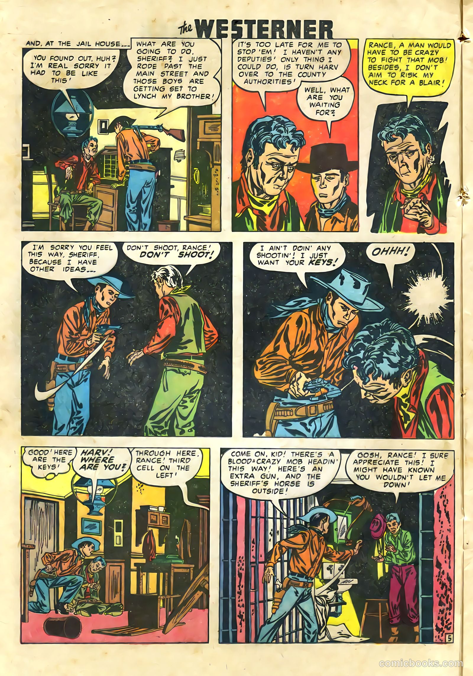 The Westerner Comics #24 (1949) — page 23 of 53