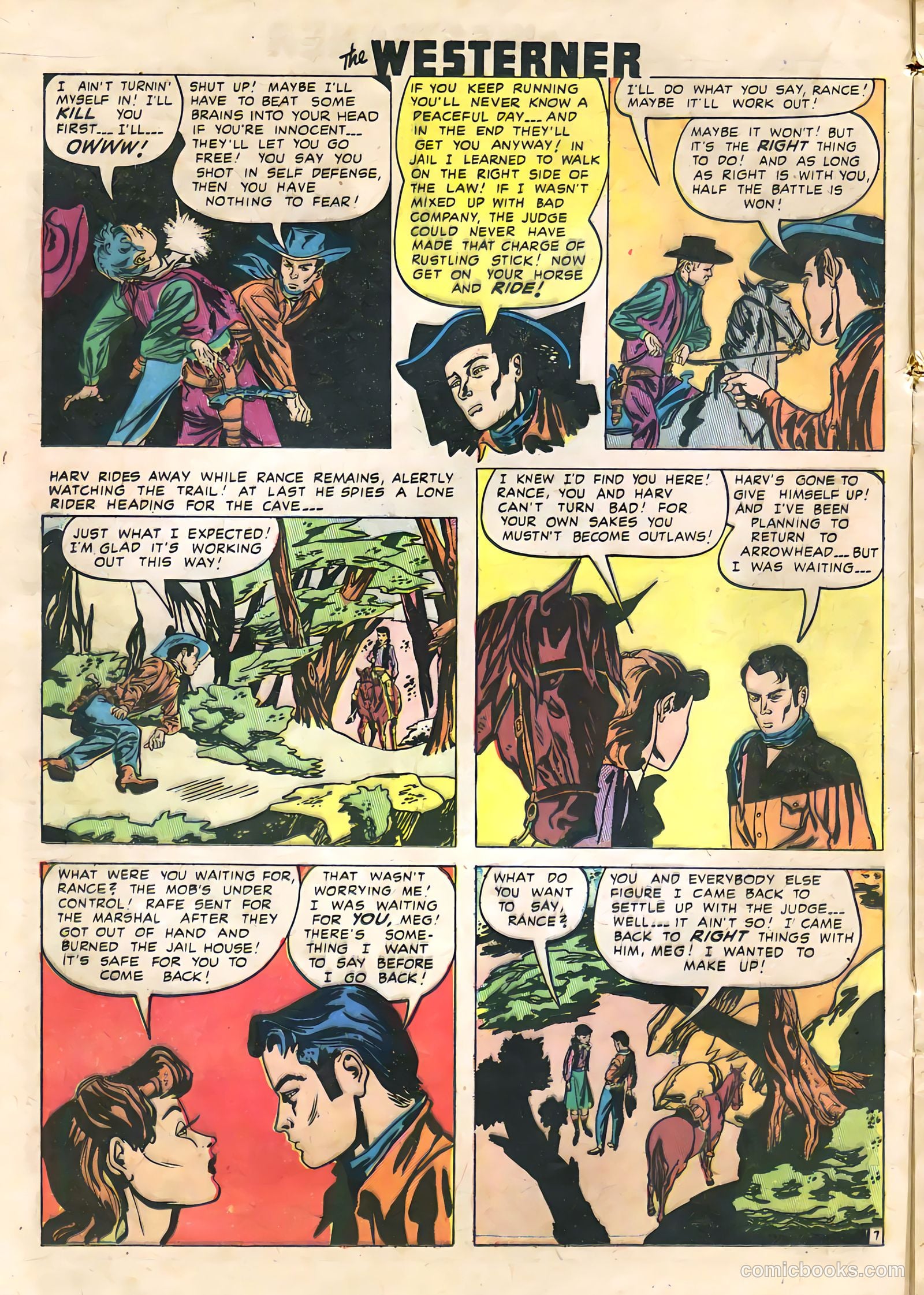 The Westerner Comics #24 (1949) — page 25 of 53