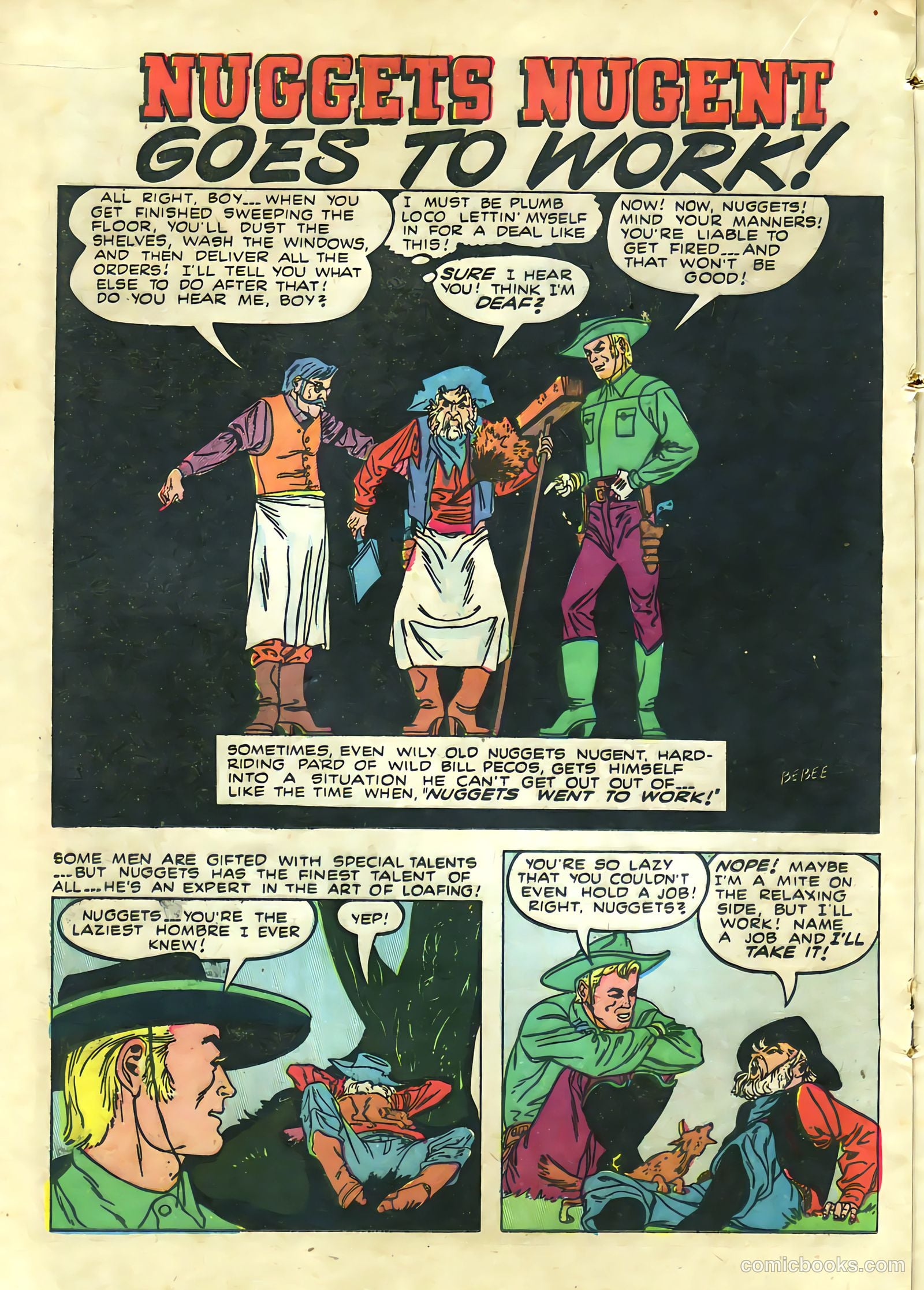 The Westerner Comics #24 (1949) — page 29 of 53