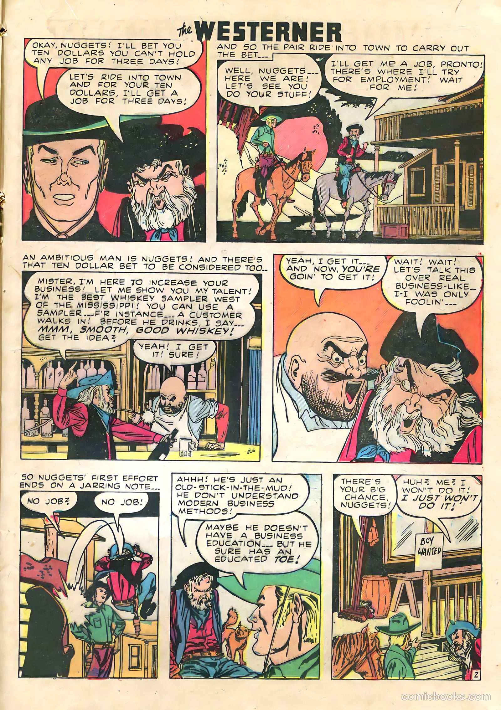 The Westerner Comics #24 (1949) — page 30 of 53