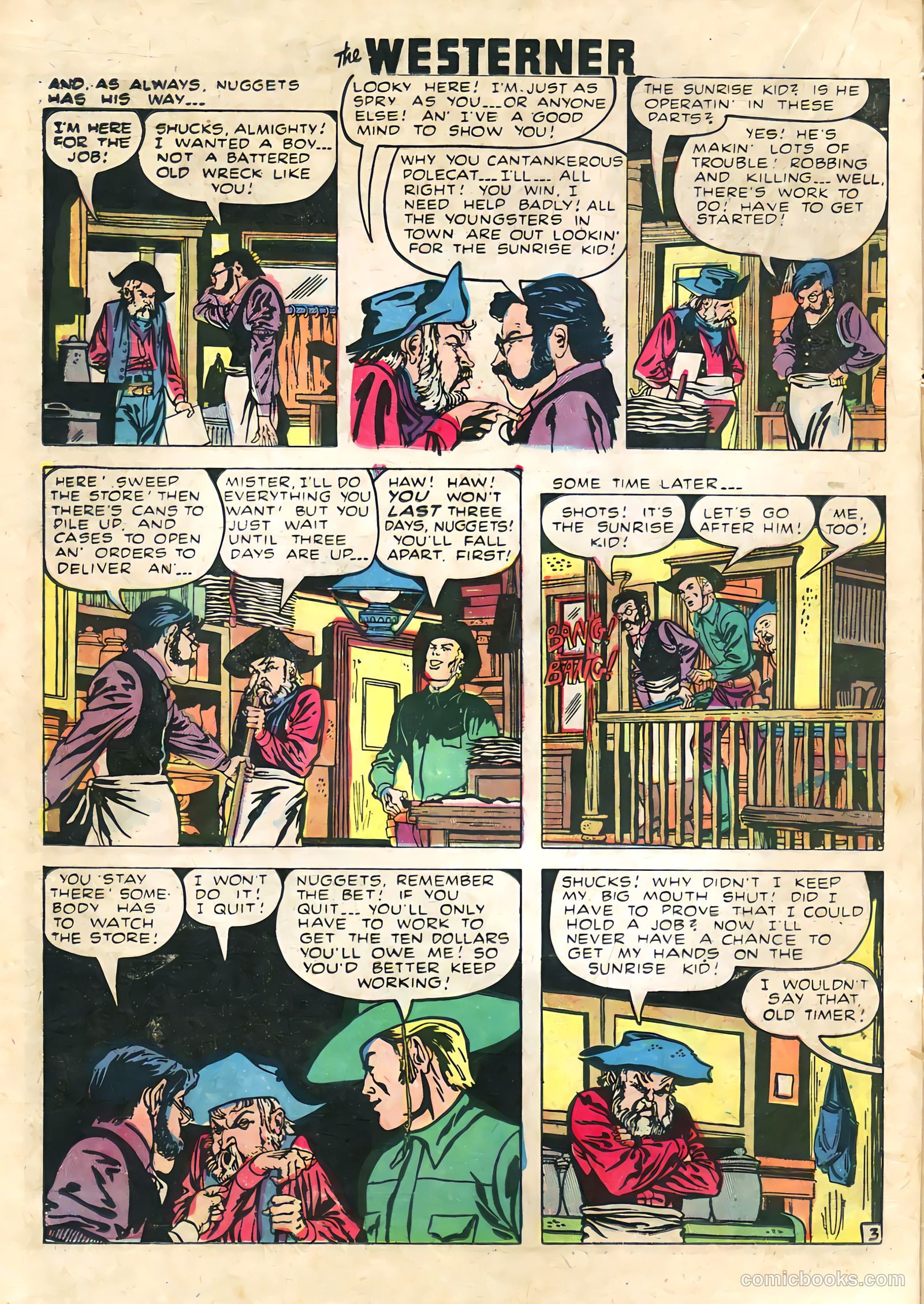 The Westerner Comics #24 (1949) — page 31 of 53