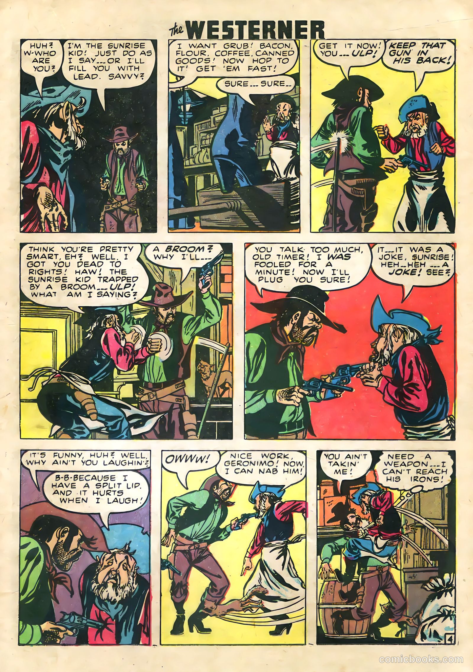 The Westerner Comics #24 (1949) — page 32 of 53
