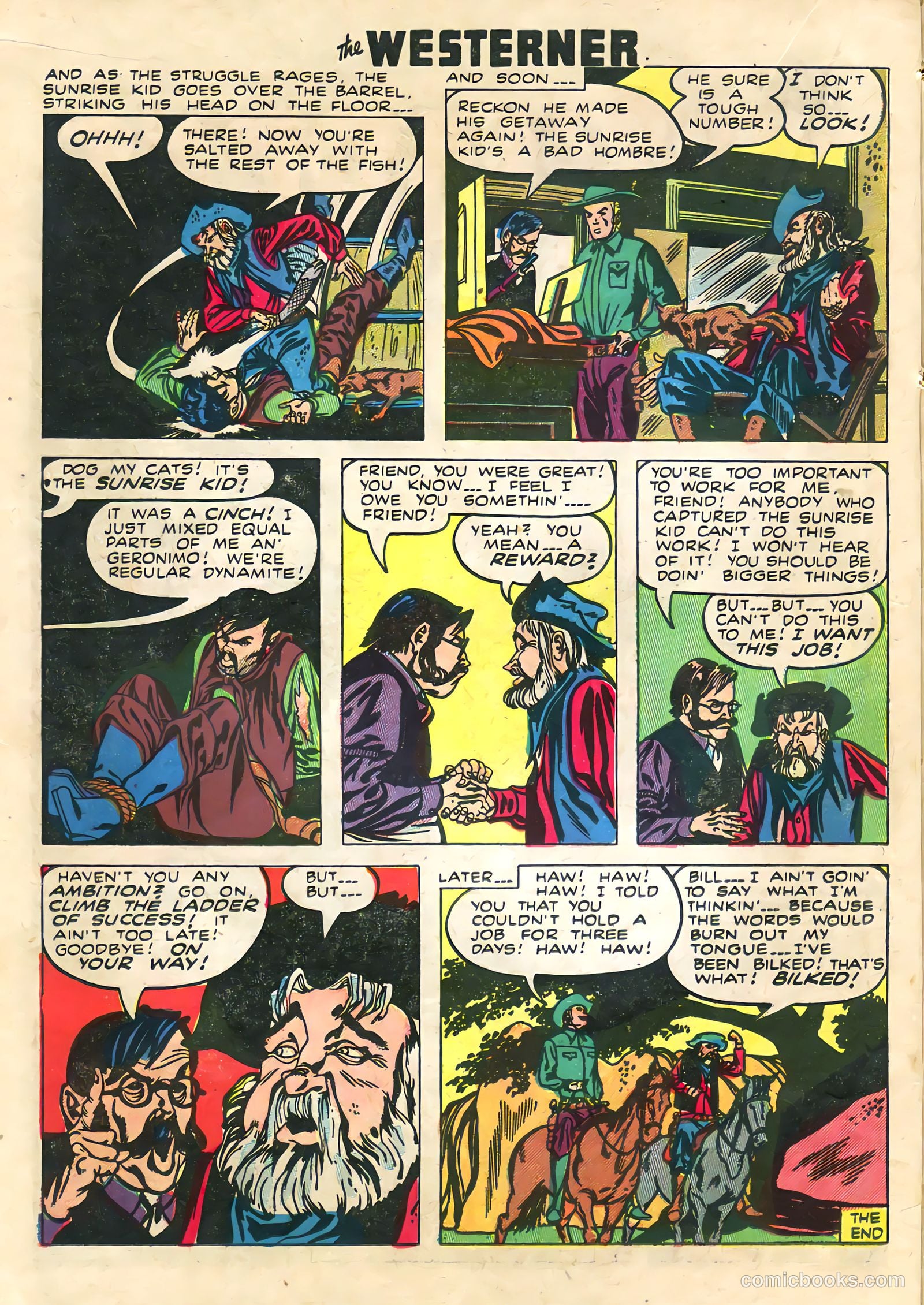 The Westerner Comics #24 (1949) — page 33 of 53