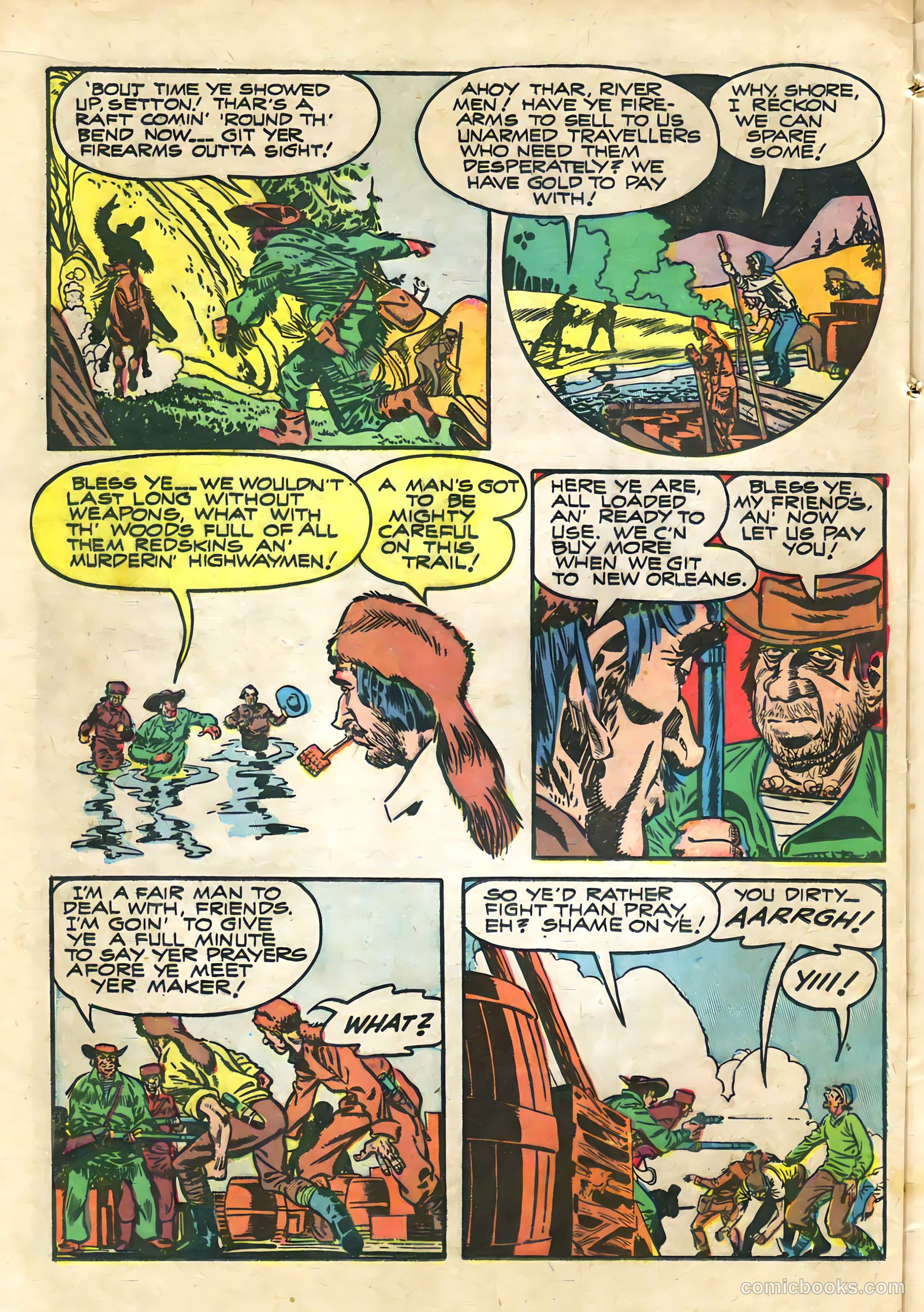 The Westerner Comics #24 (1949) — page 35 of 53