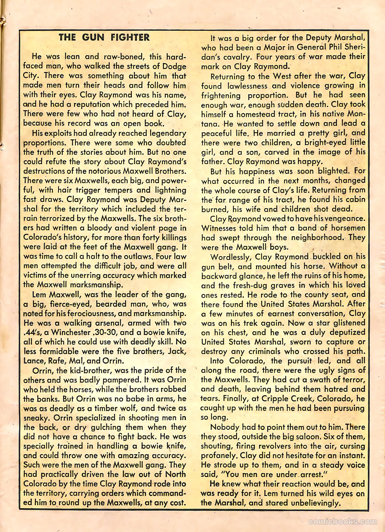 The Westerner Comics #24 (1949) — page 40 of 53