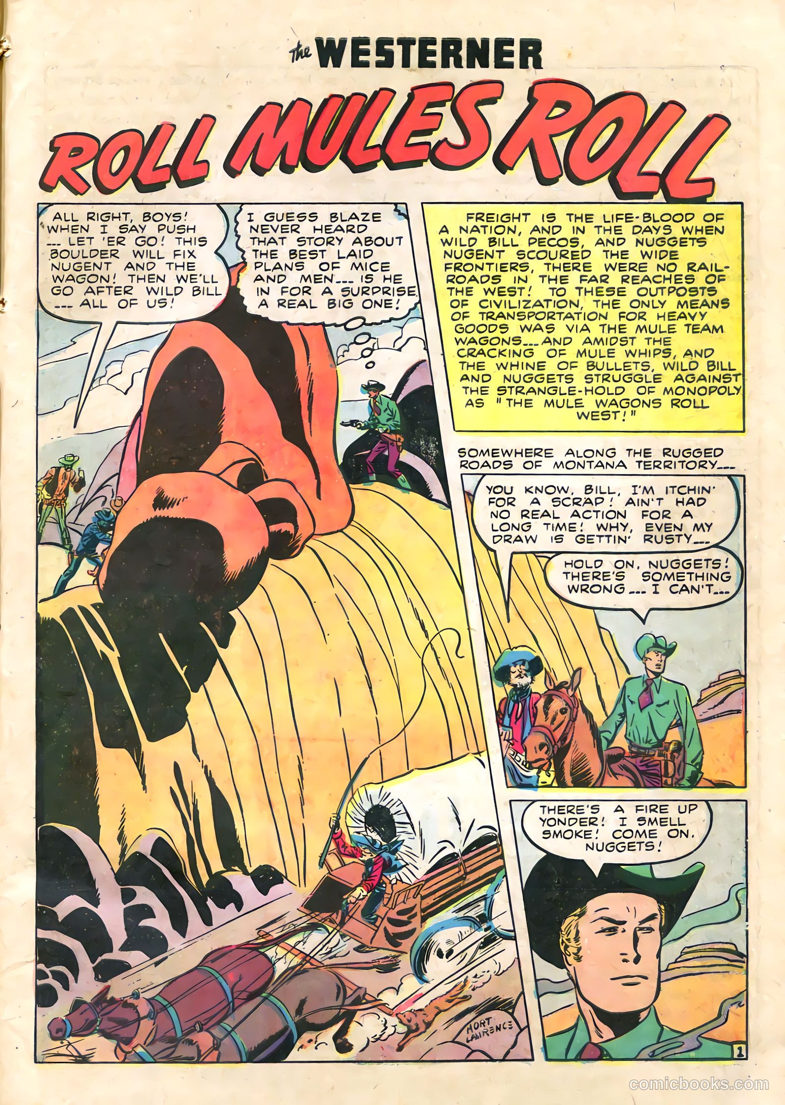 The Westerner Comics #24 (1949) — page 42 of 53